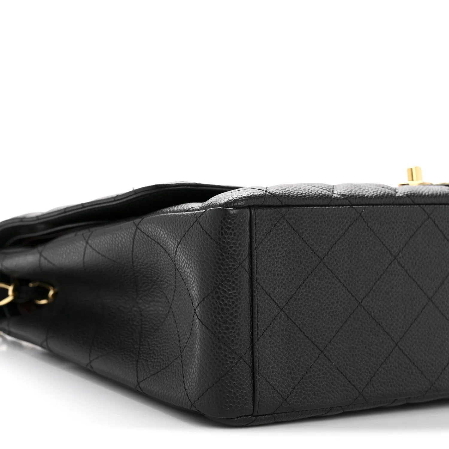 Caviar Quilted Maxi Double Flap Black - Image 9