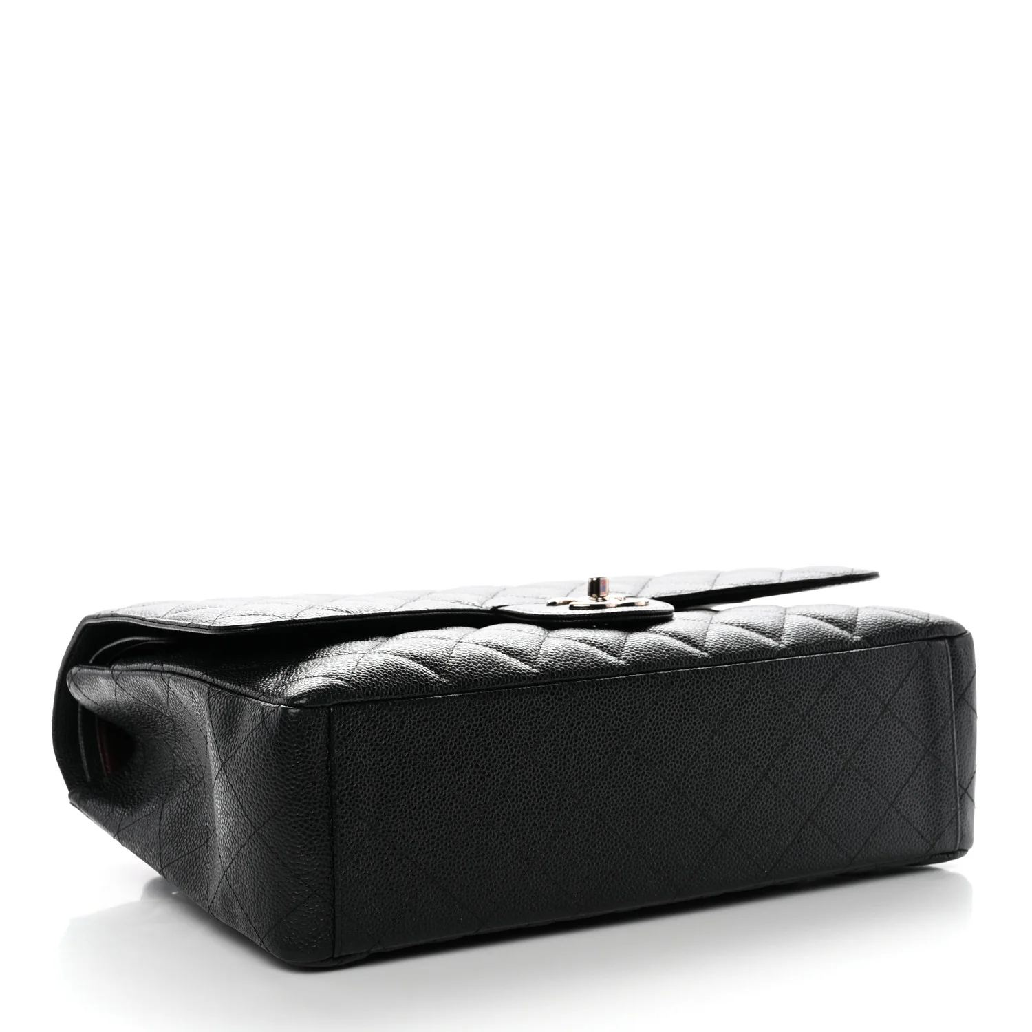 Caviar Quilted Maxi Double Flap Black - Image 4