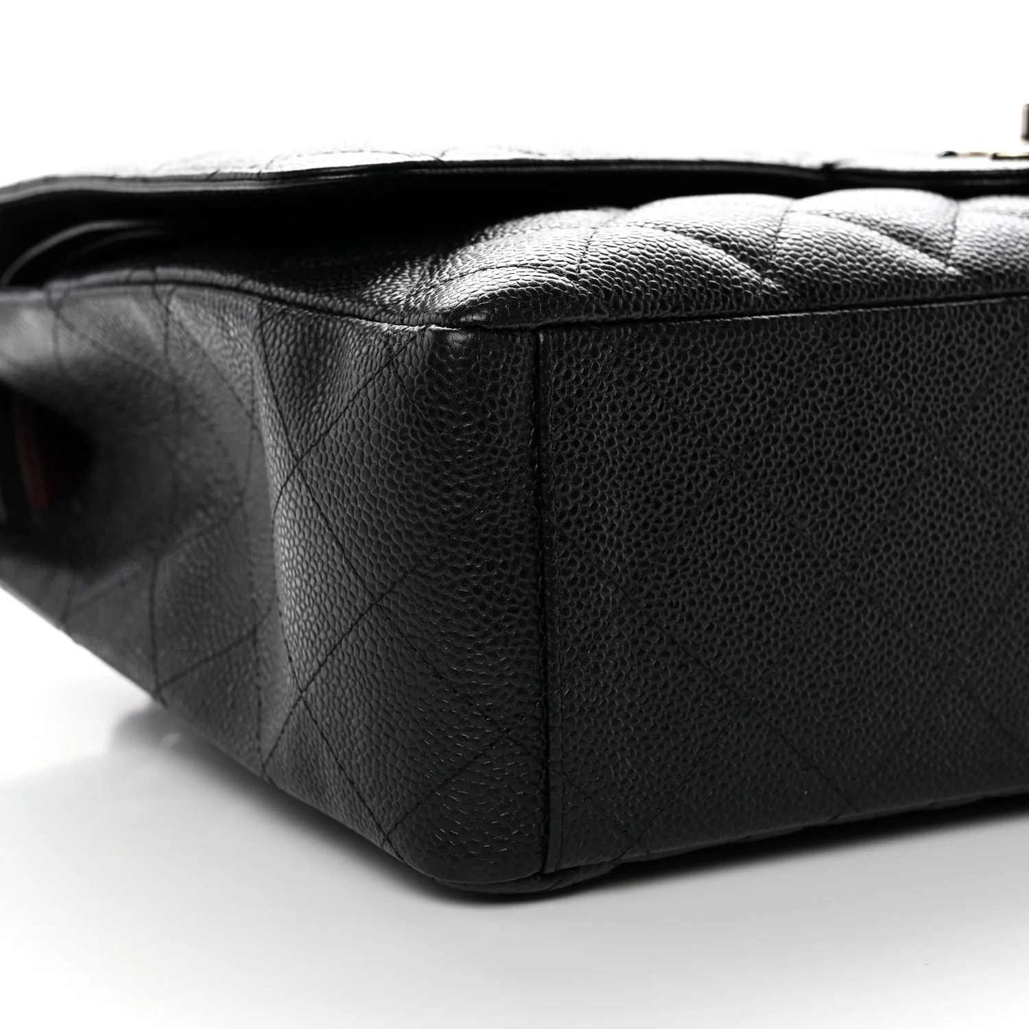 Caviar Quilted Maxi Double Flap Black - Image 9