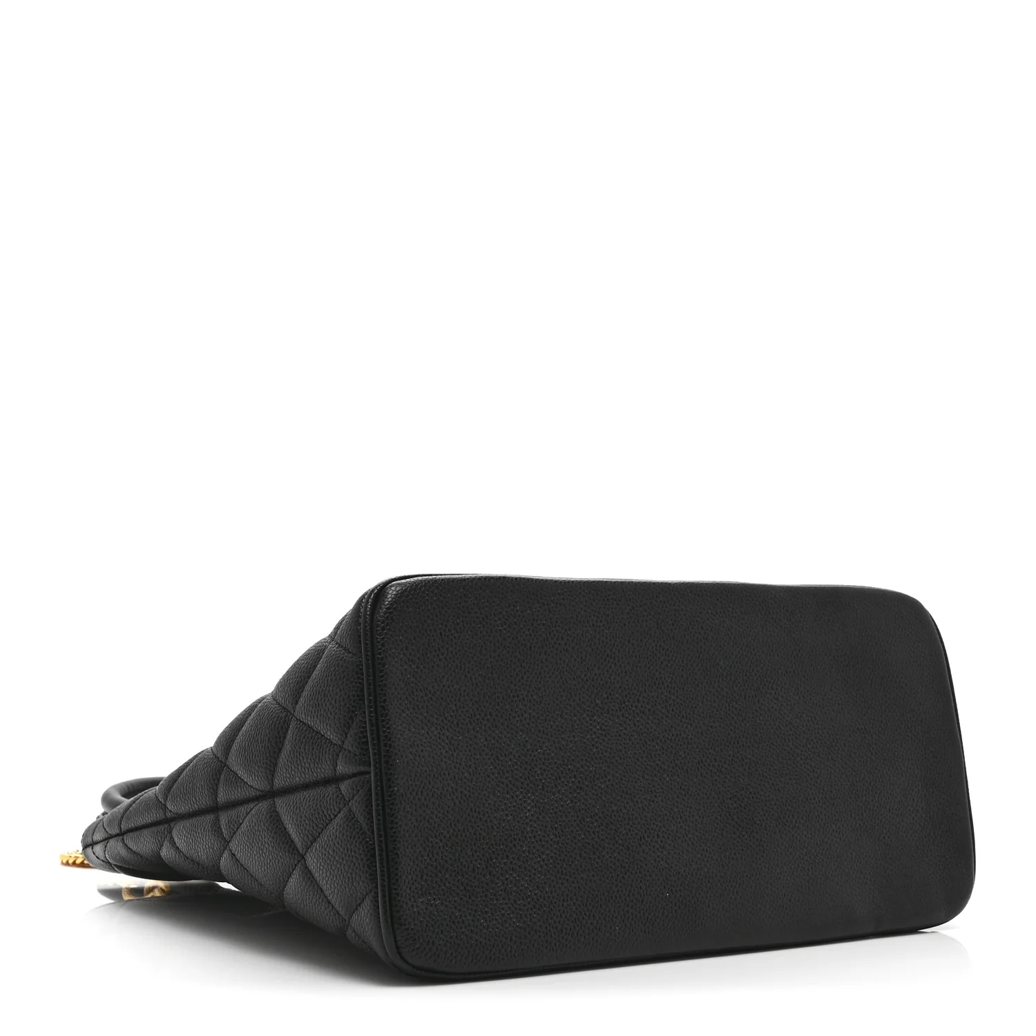 Caviar Quilted Medallion Tote Black - Image 4