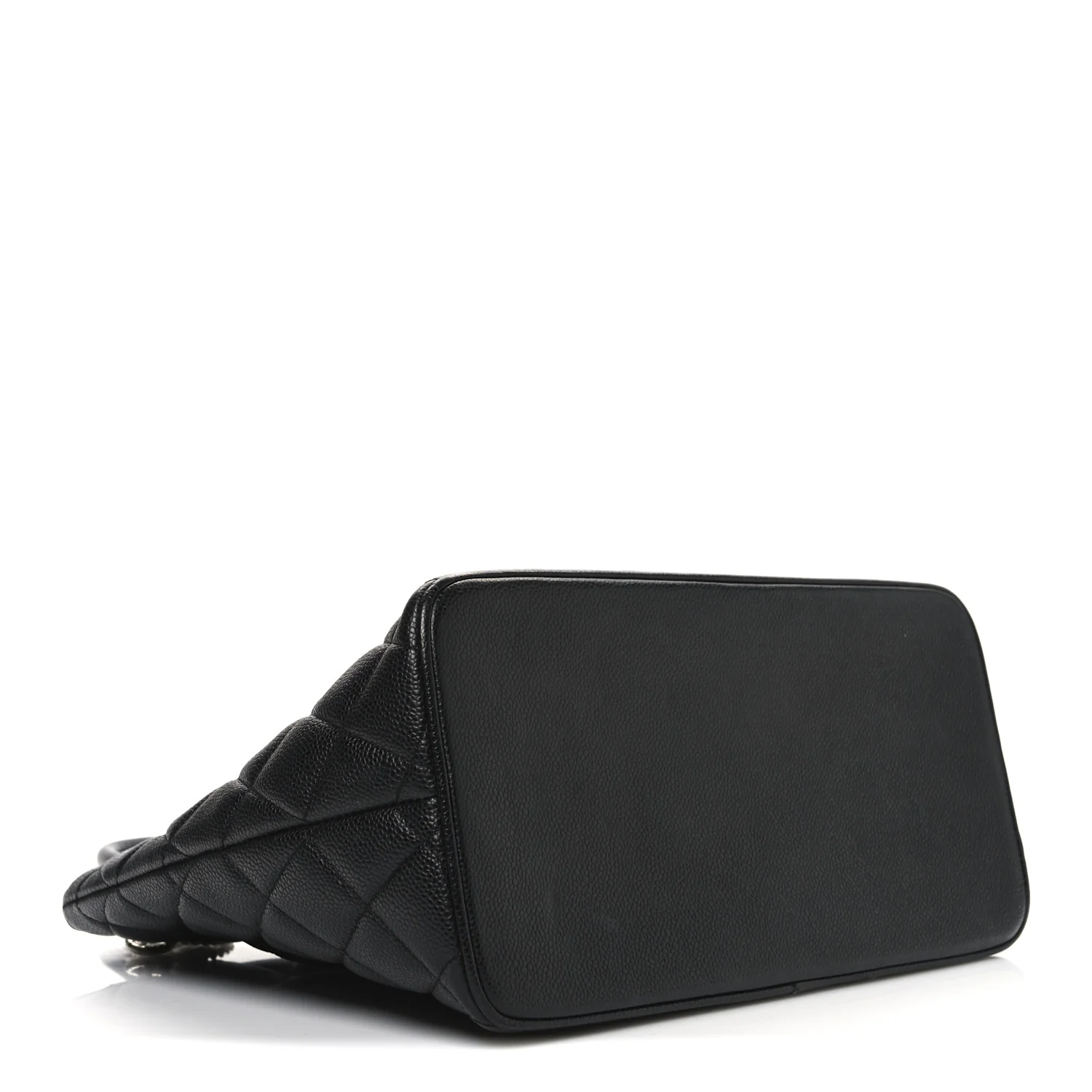 Caviar Quilted Medallion Tote  Black - Image 4
