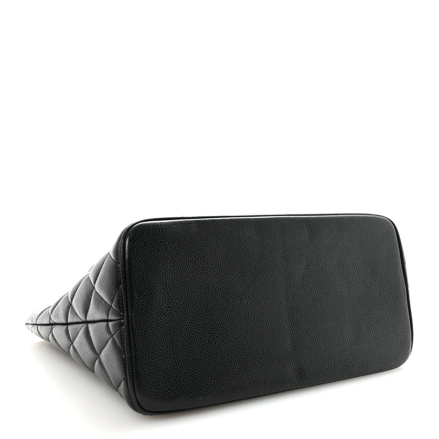 Caviar Quilted Medallion Tote Black - Image 4