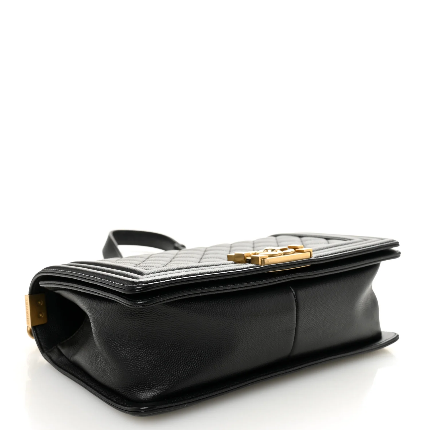 Caviar Quilted Medium Boy Flap Black - Image 4