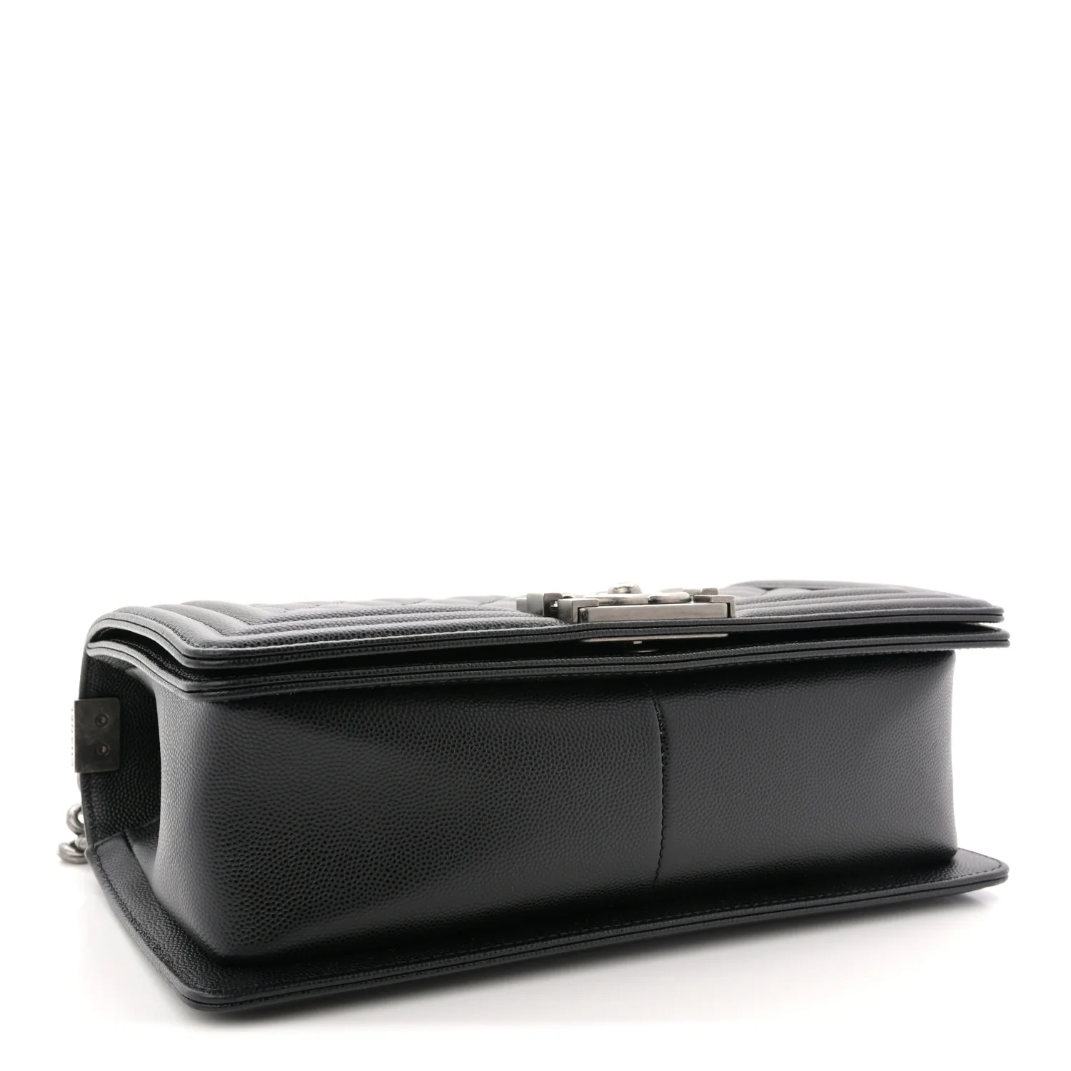 Caviar Quilted Medium Boy Flap Black - Image 4