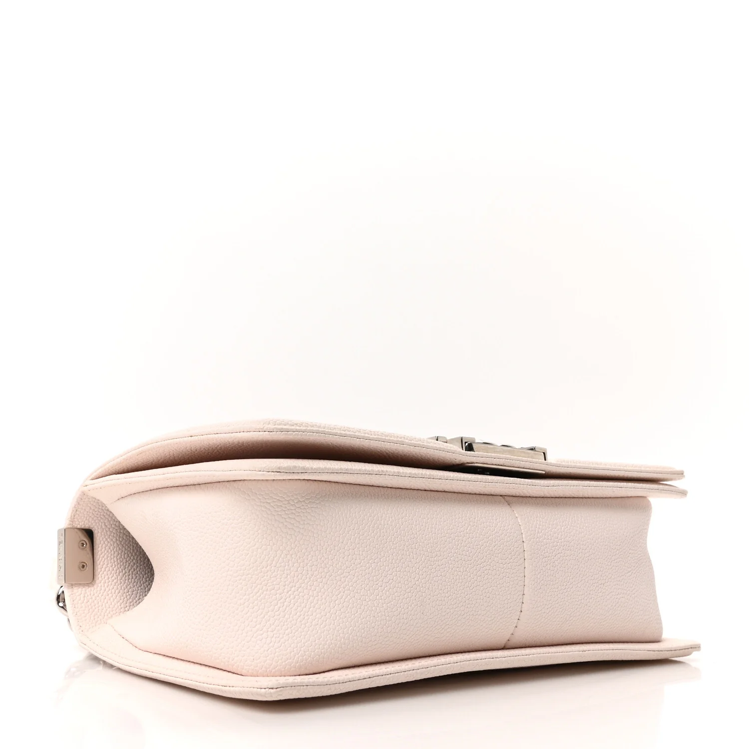 Caviar Quilted Medium Boy Flap Ivory - Image 4