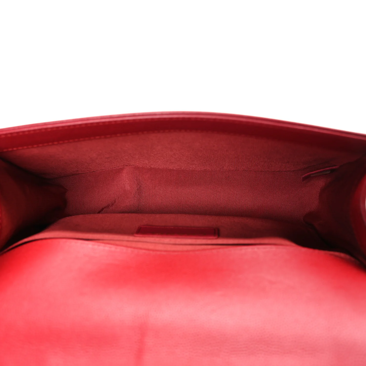 Caviar Quilted Medium Boy Flap Red - Image 5