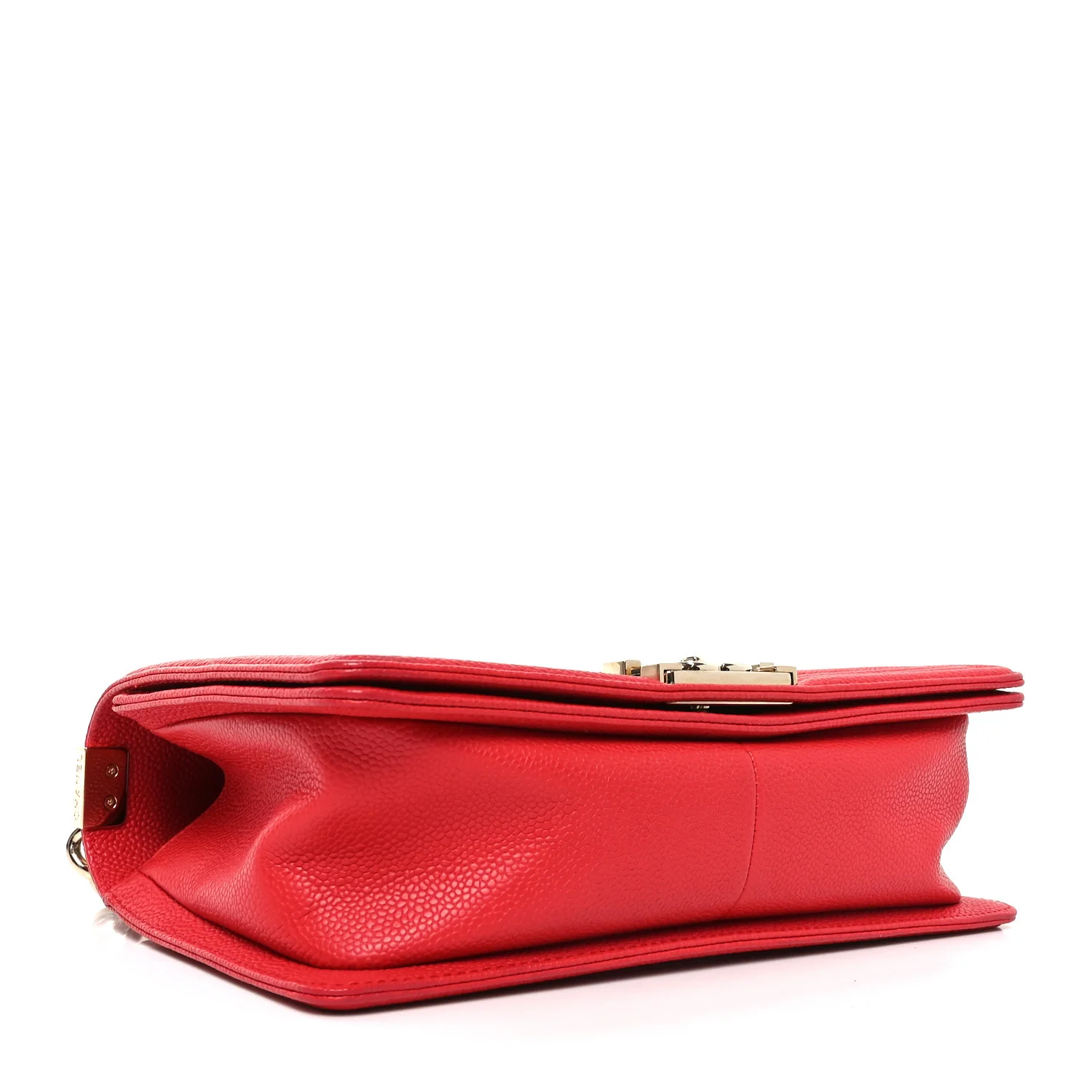 Caviar Quilted Medium Boy Flap Red - Image 4