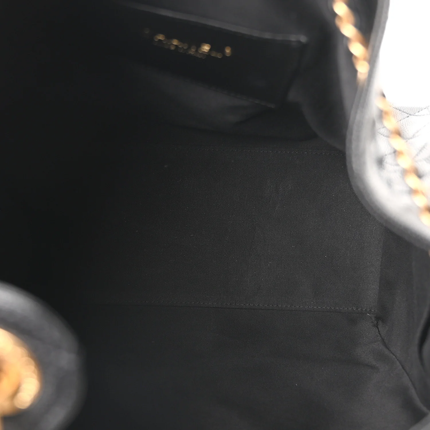 Caviar Quilted Medium Chanel 25 Handbag Black - Image 6