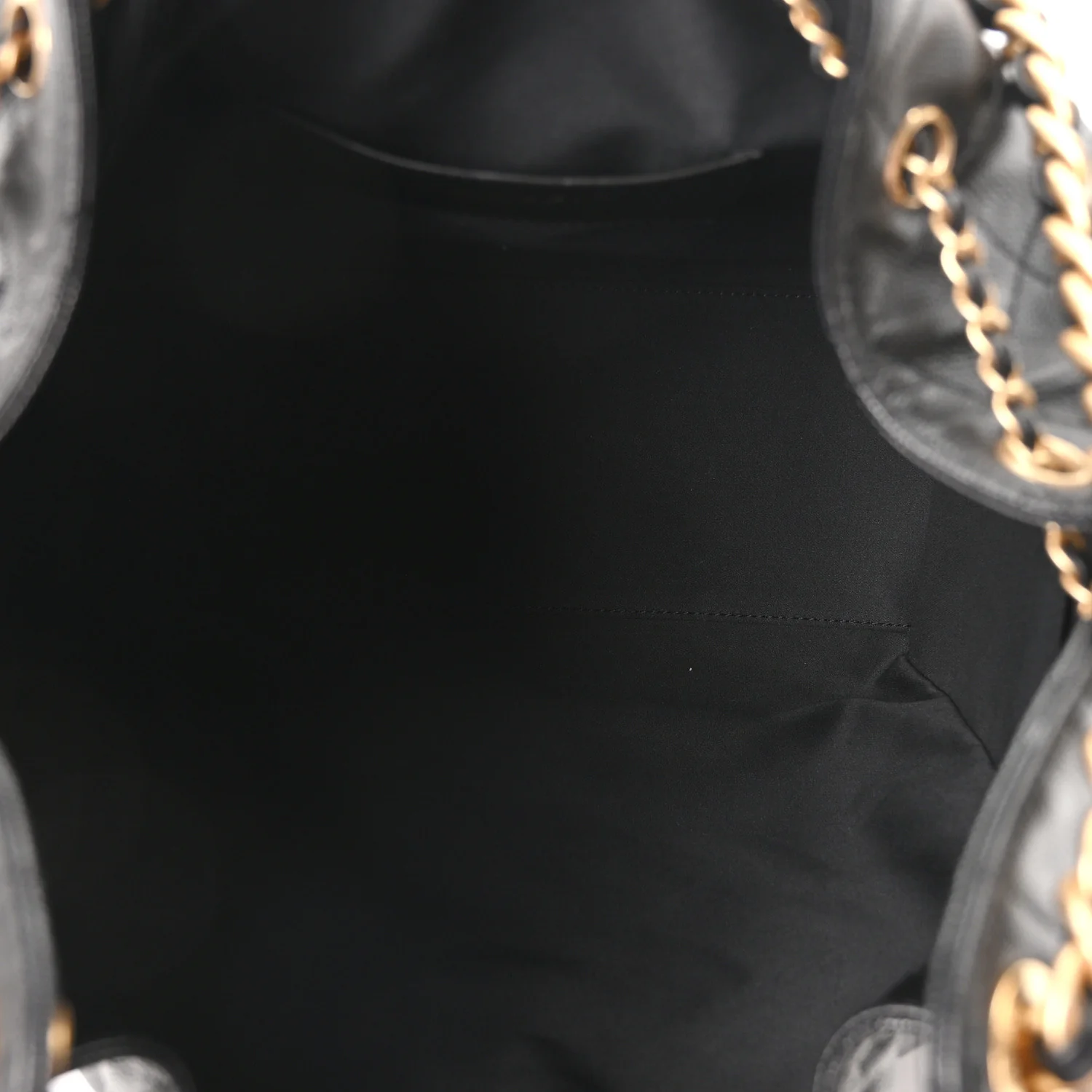 Caviar Quilted Medium Chanel 25 Handbag Black - Image 6