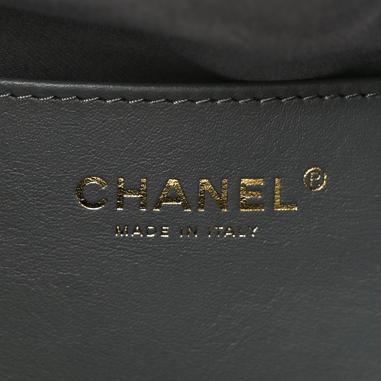 Caviar Quilted Medium Chanel 25 Handbag Dark Gray - Image 7