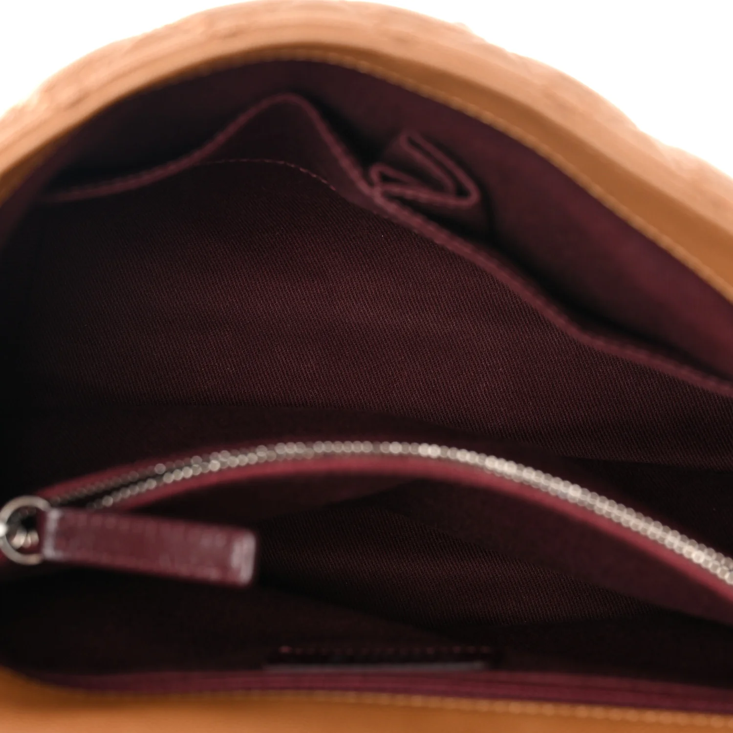 Caviar Quilted Medium Coco Handle Flap Camel - Image 5