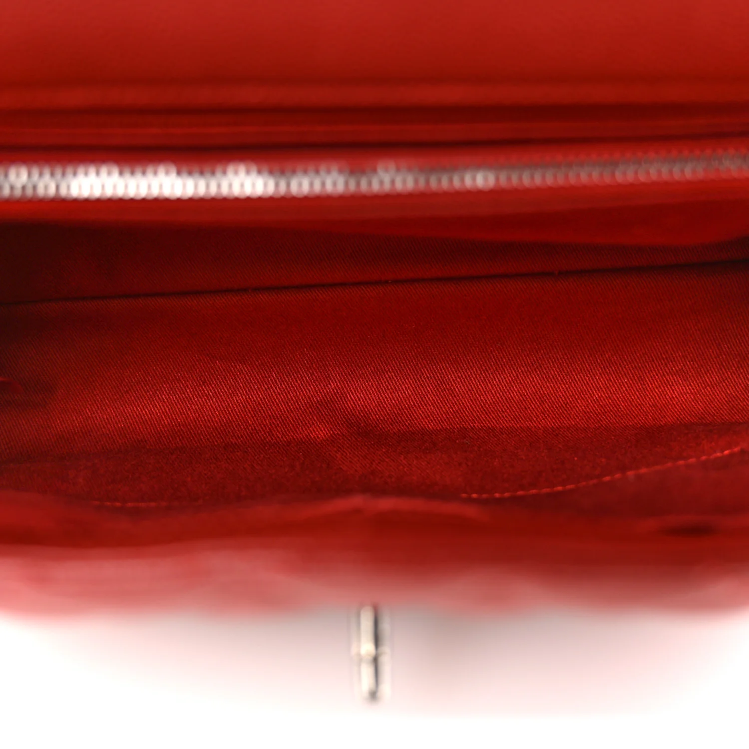 Caviar Quilted Medium Coco Handle Flap Red - Image 5
