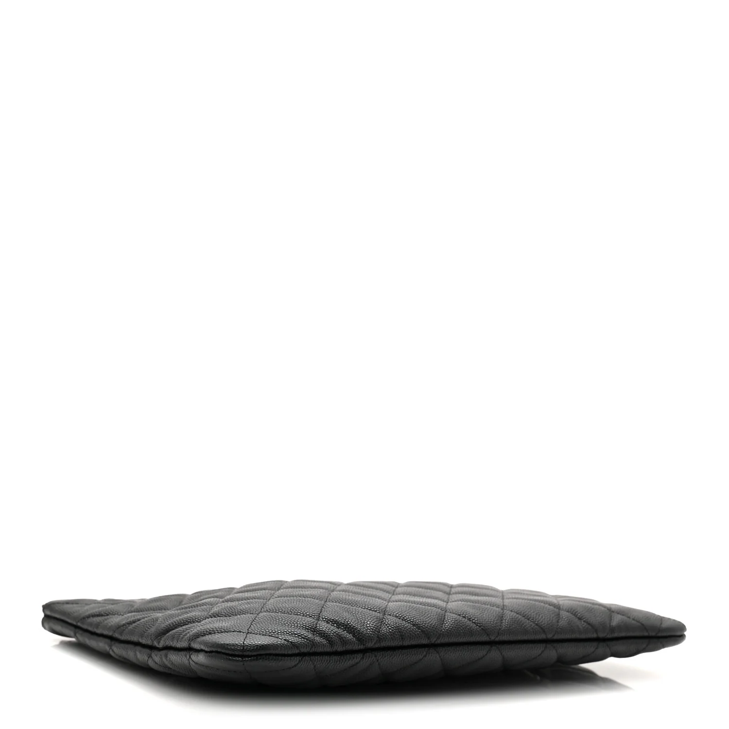 Caviar Quilted Medium Cosmetic Case Black - Image 4