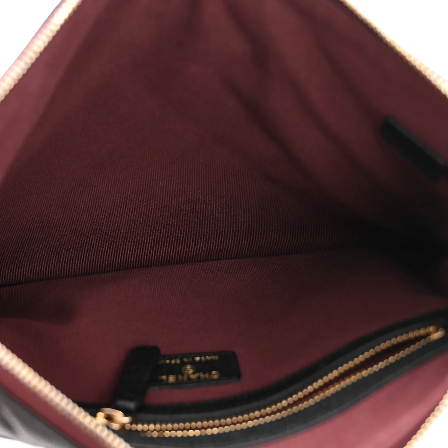 Caviar Quilted Medium Cosmetic Case Black - Image 5