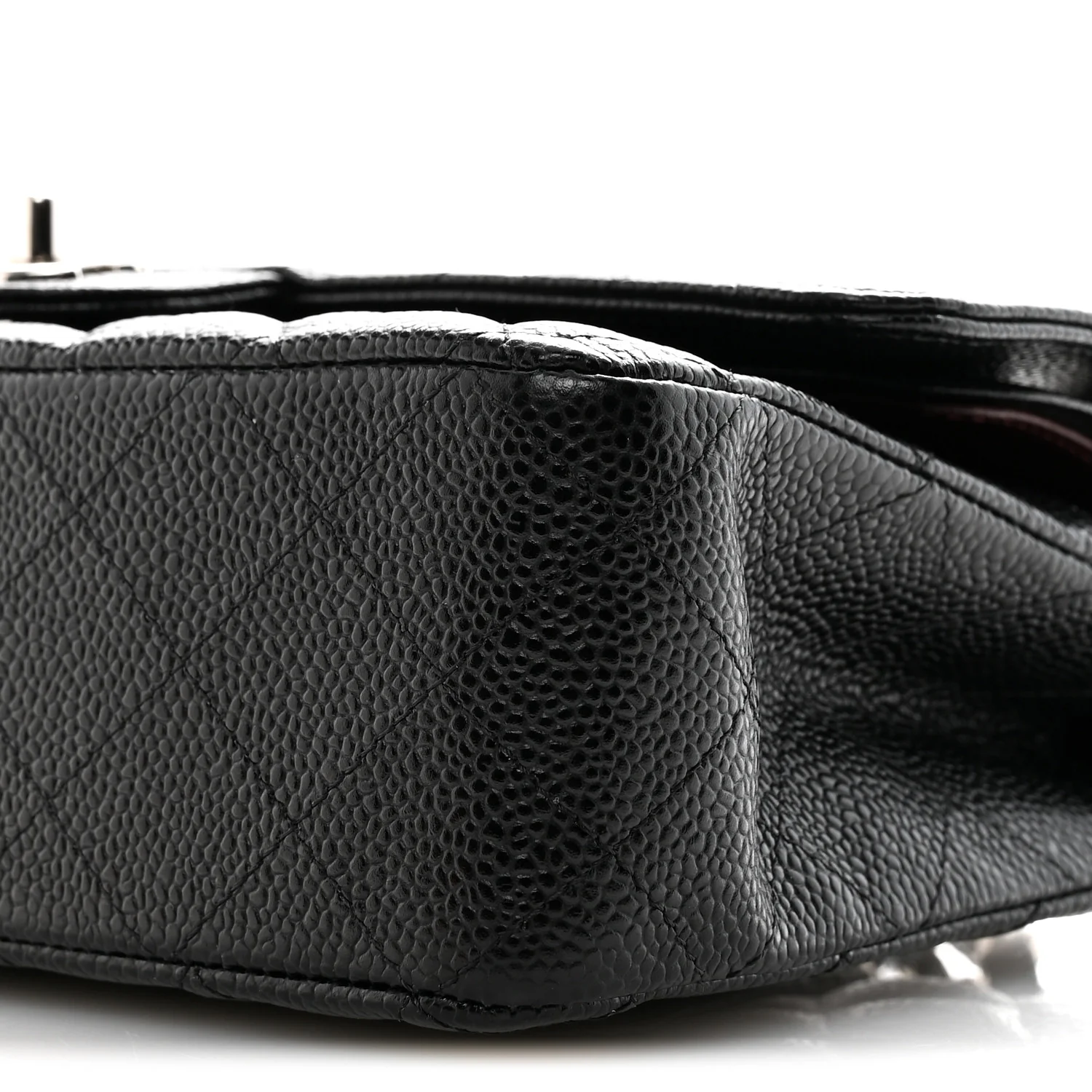 Caviar Quilted Medium Double Flap Black - Image 7