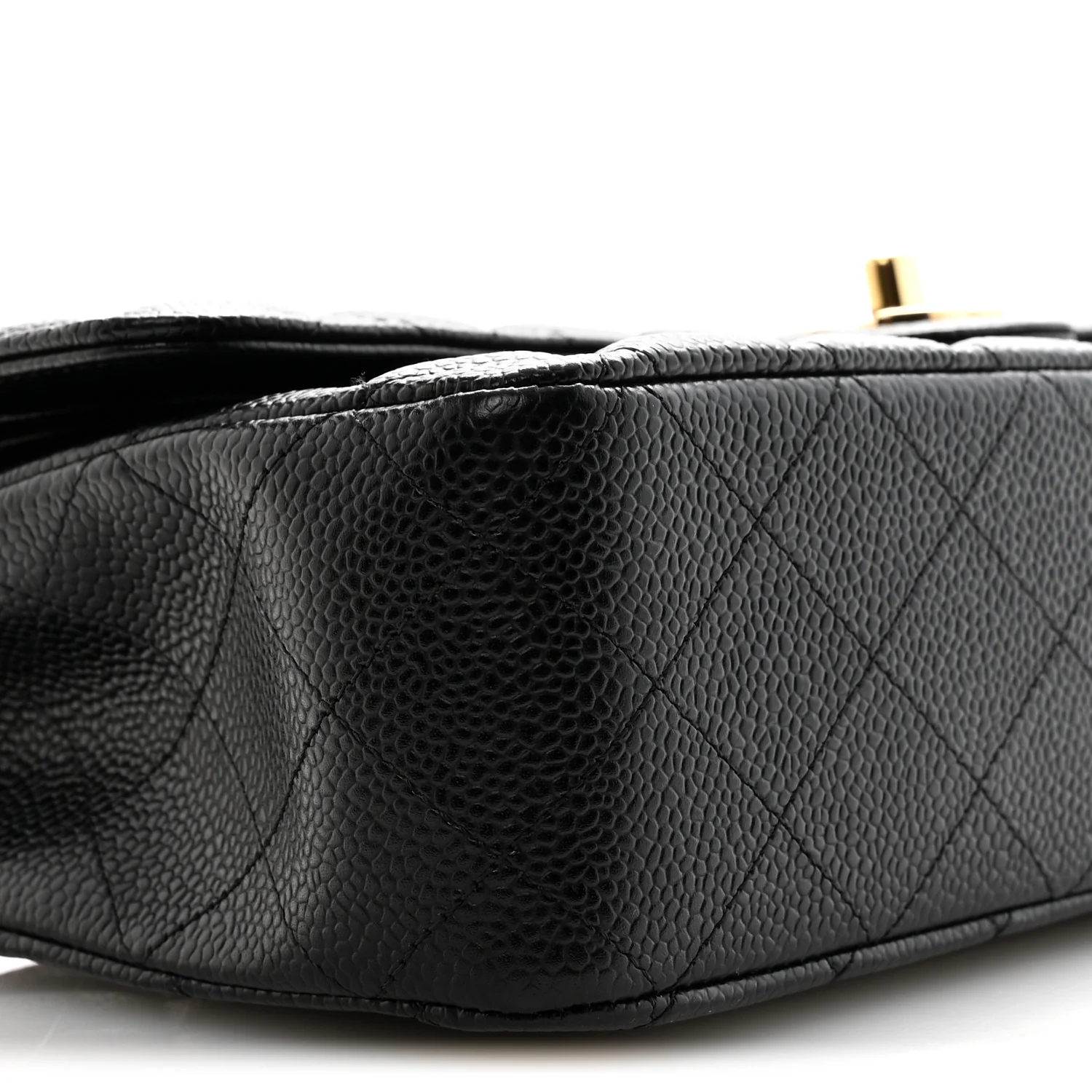 Caviar Quilted Medium Double Flap Black - Image 9