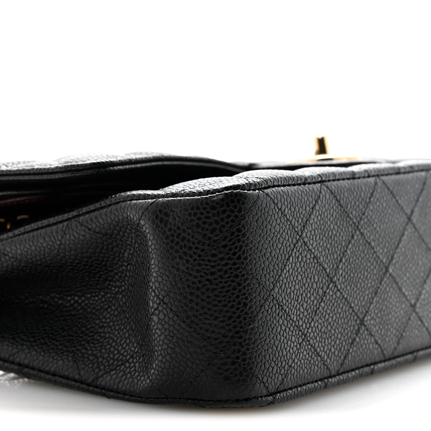 Caviar Quilted Medium Double Flap Black - Image 10