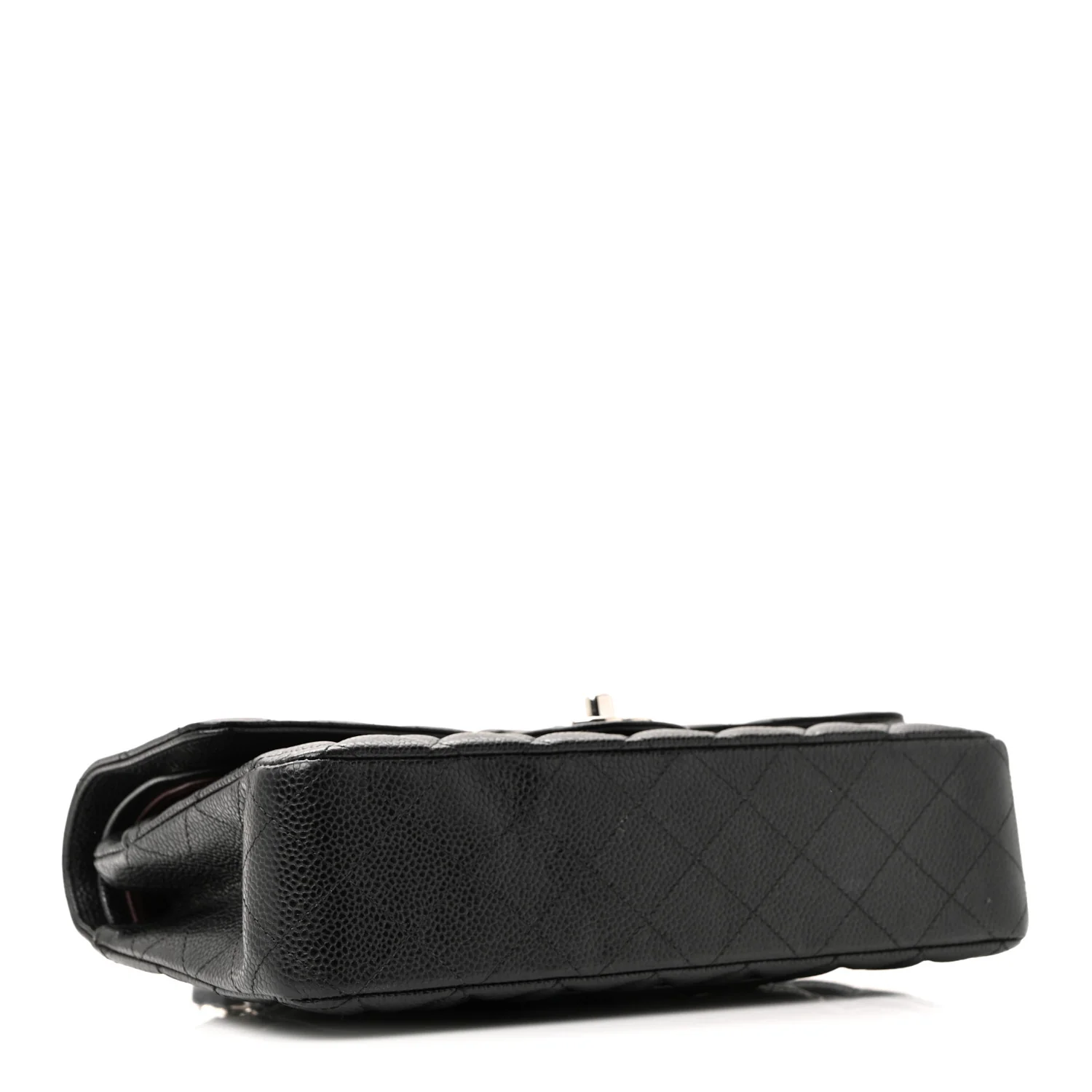 Caviar Quilted Medium Double Flap Black - Image 8