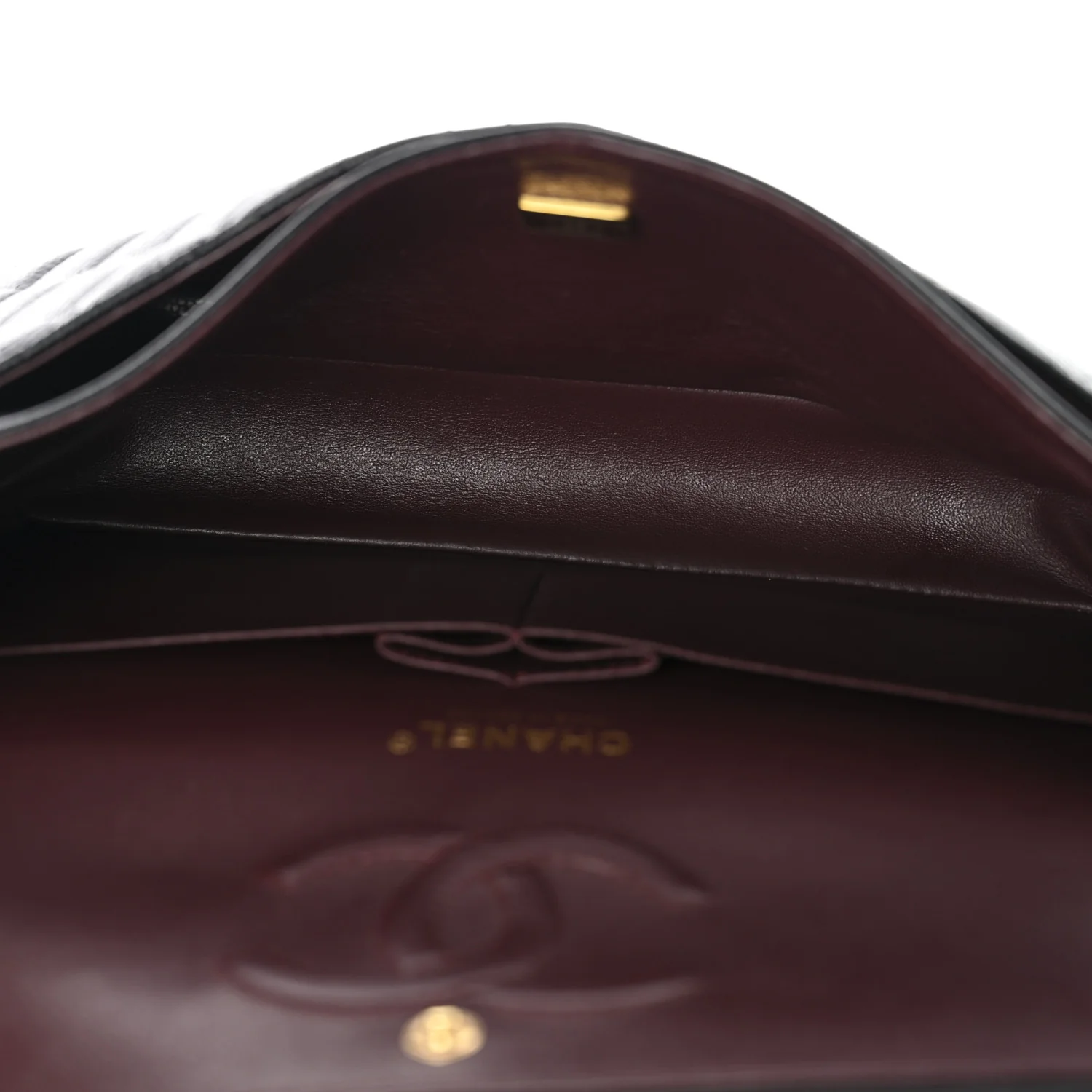 Caviar Quilted Medium Double Flap Black - Image 4