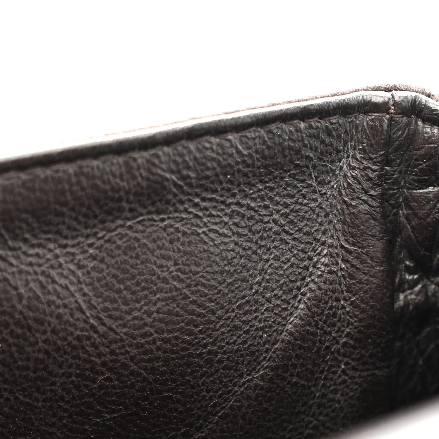 Caviar Quilted Medium Double Flap Brown - Image 24