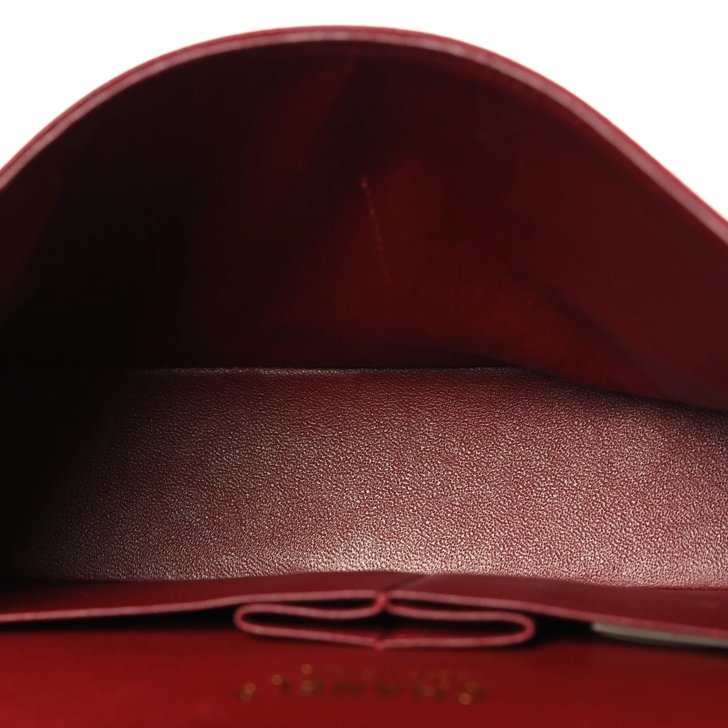 Caviar Quilted Medium Double Flap Red - Image 5