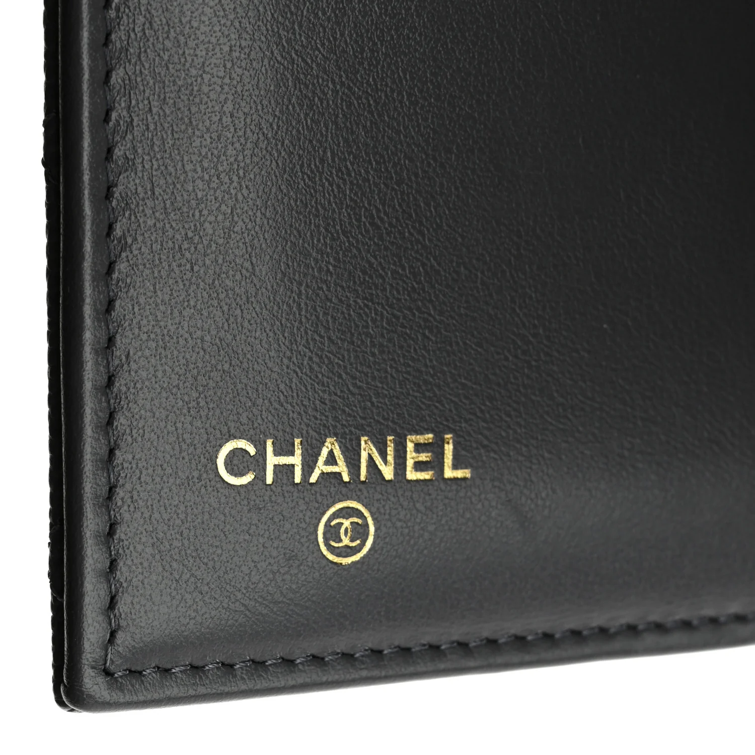 Caviar Quilted Medium Flap Wallet Grey - Image 6