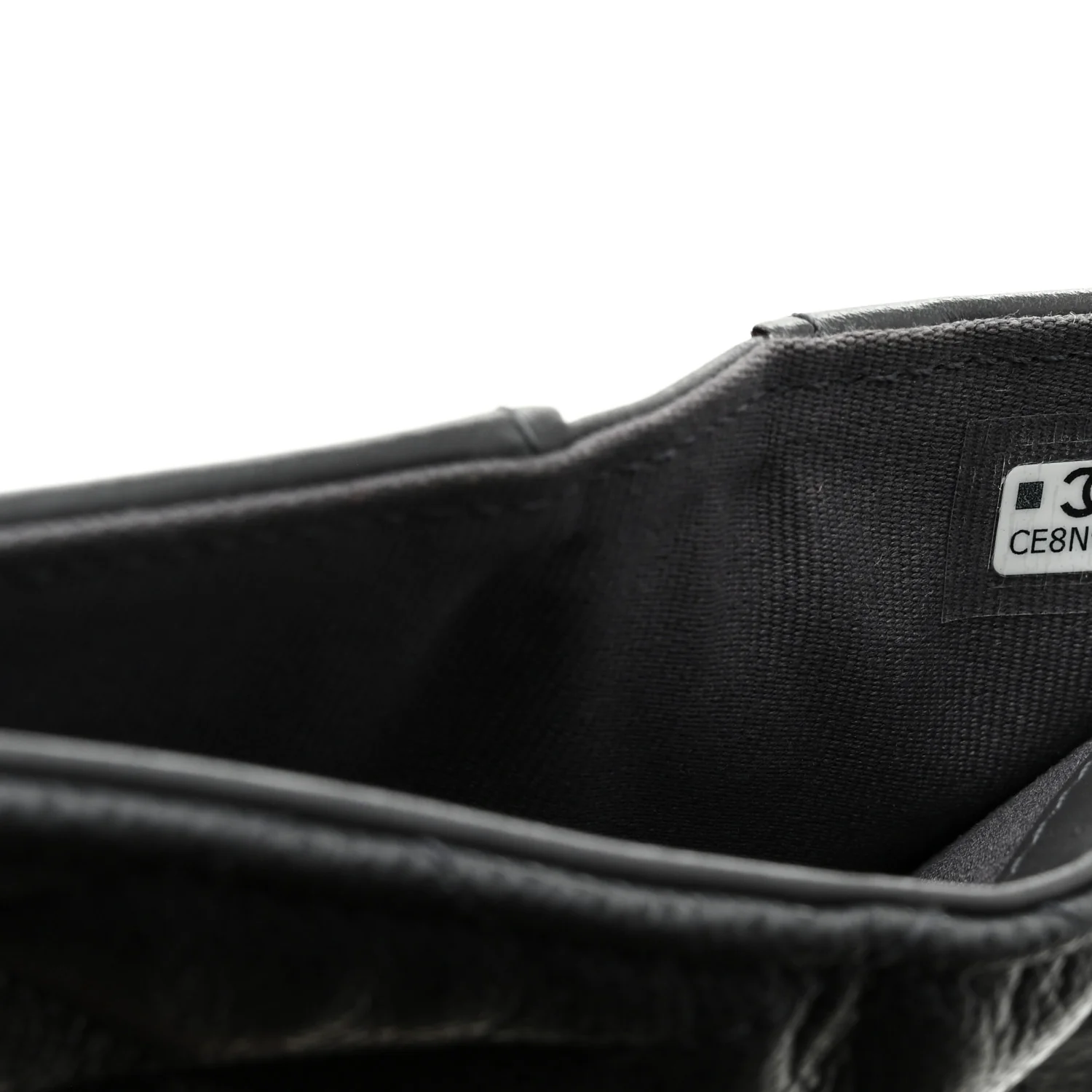 Caviar Quilted Medium Flap Wallet Grey - Image 8