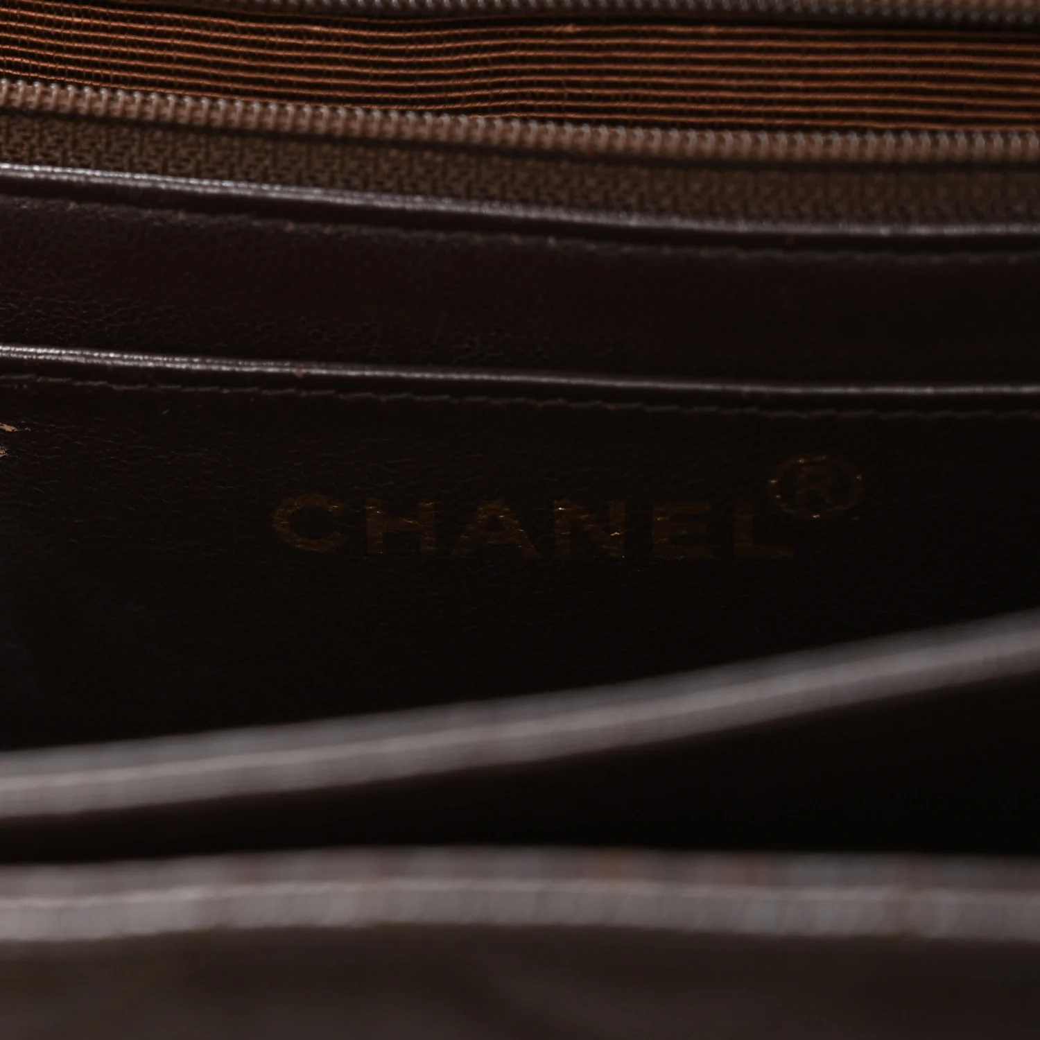 Caviar Quilted Medium Kelly Flap Brown - Image 13