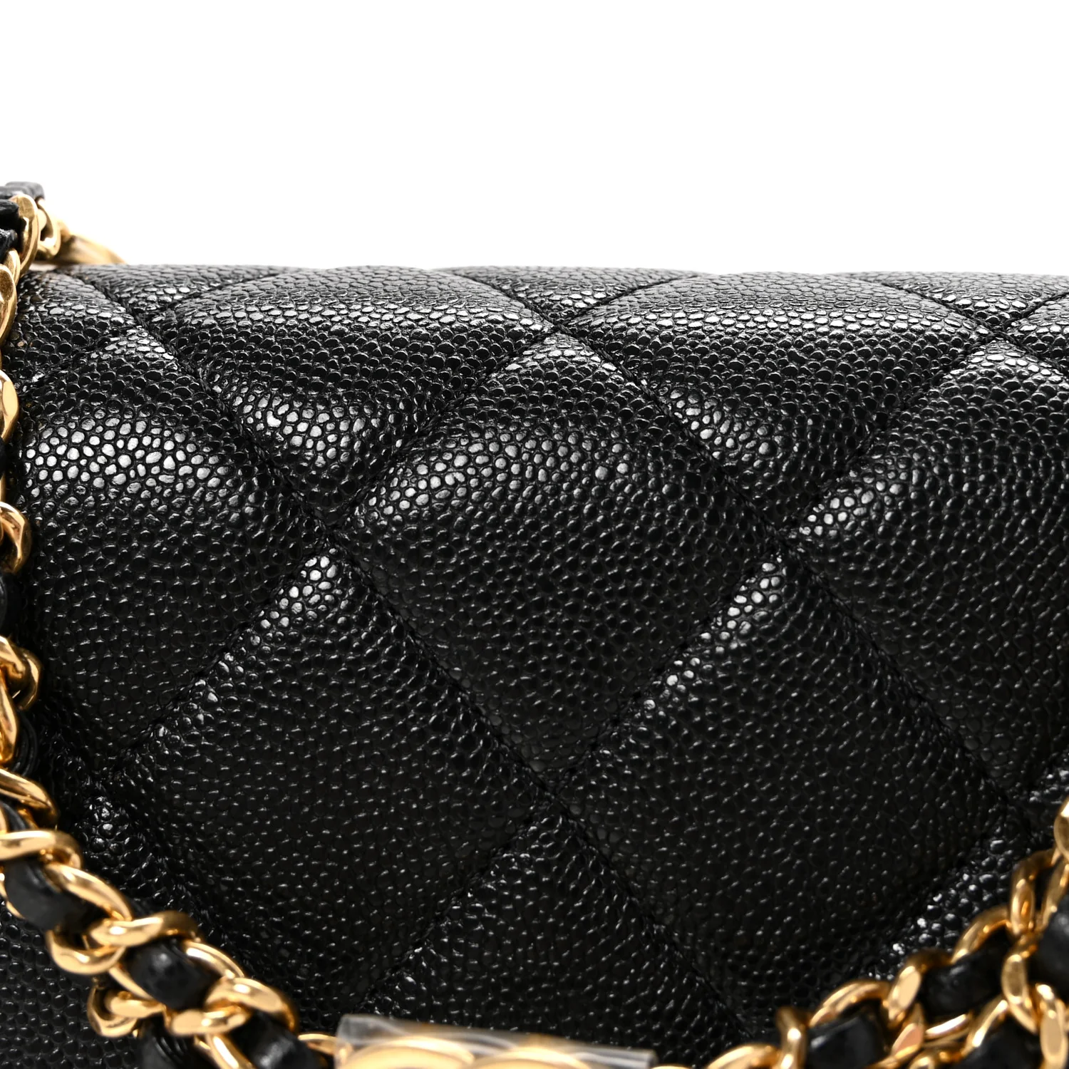 Caviar Quilted Mini CC You Flap Black - Image 8