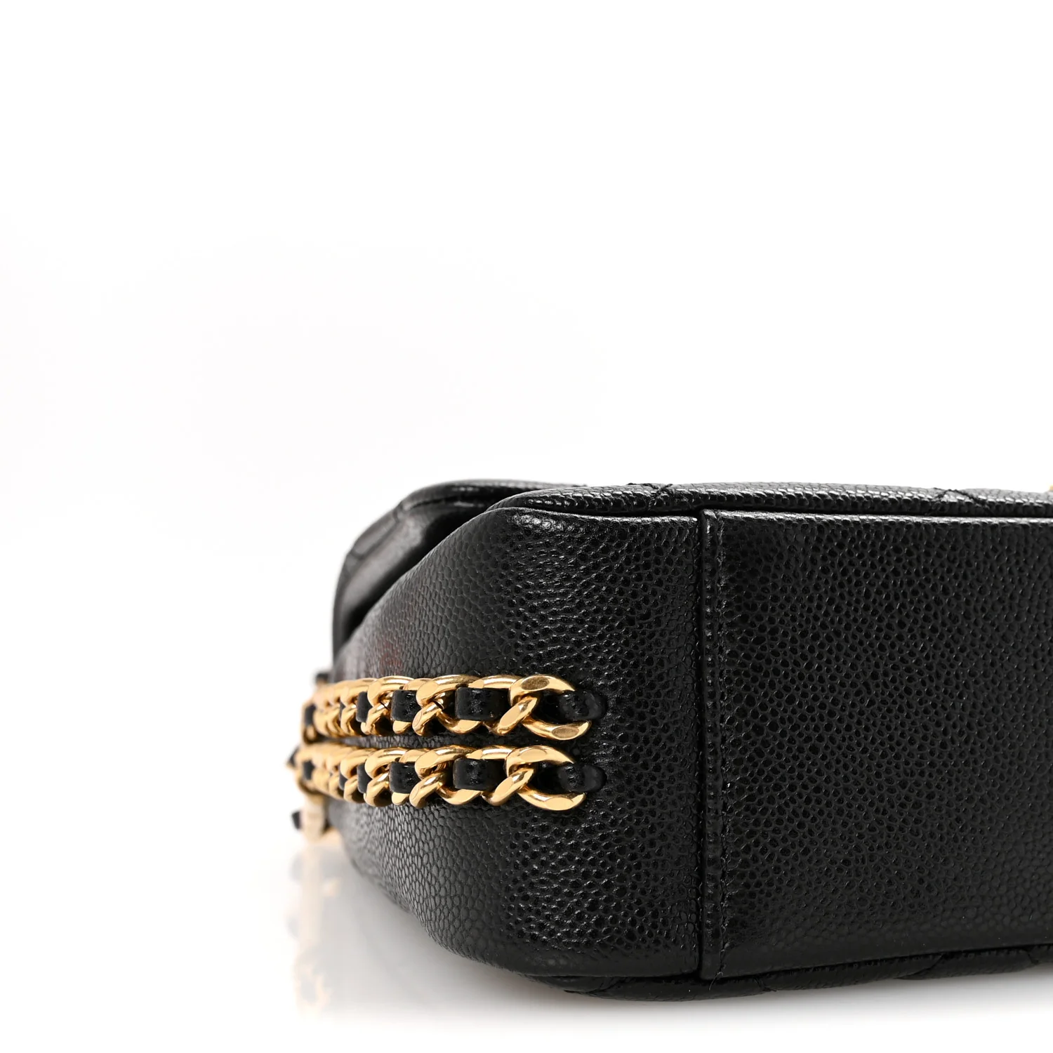 Caviar Quilted Mini CC You Flap Black - Image 9