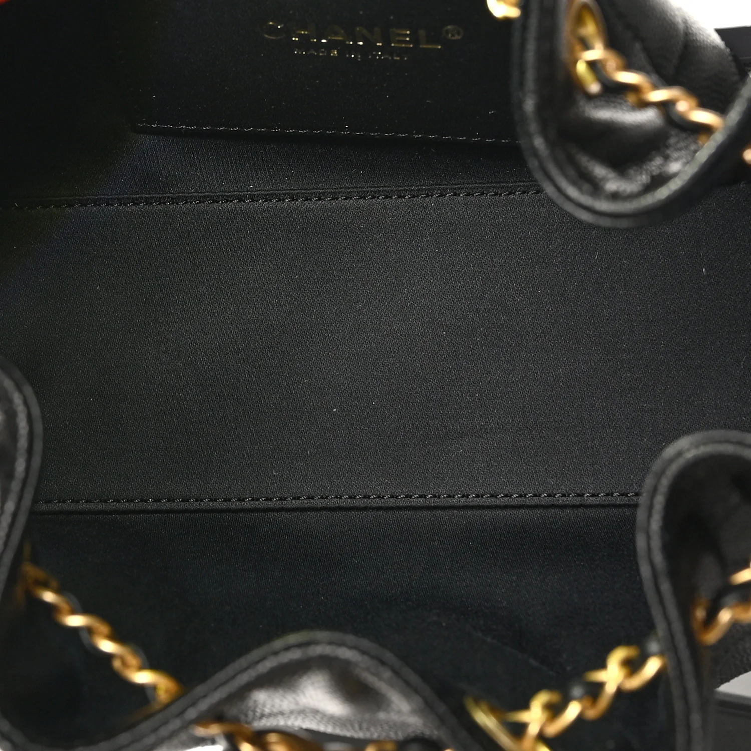 Caviar Quilted Mini Chanel 25 Handbag Black - Image 5