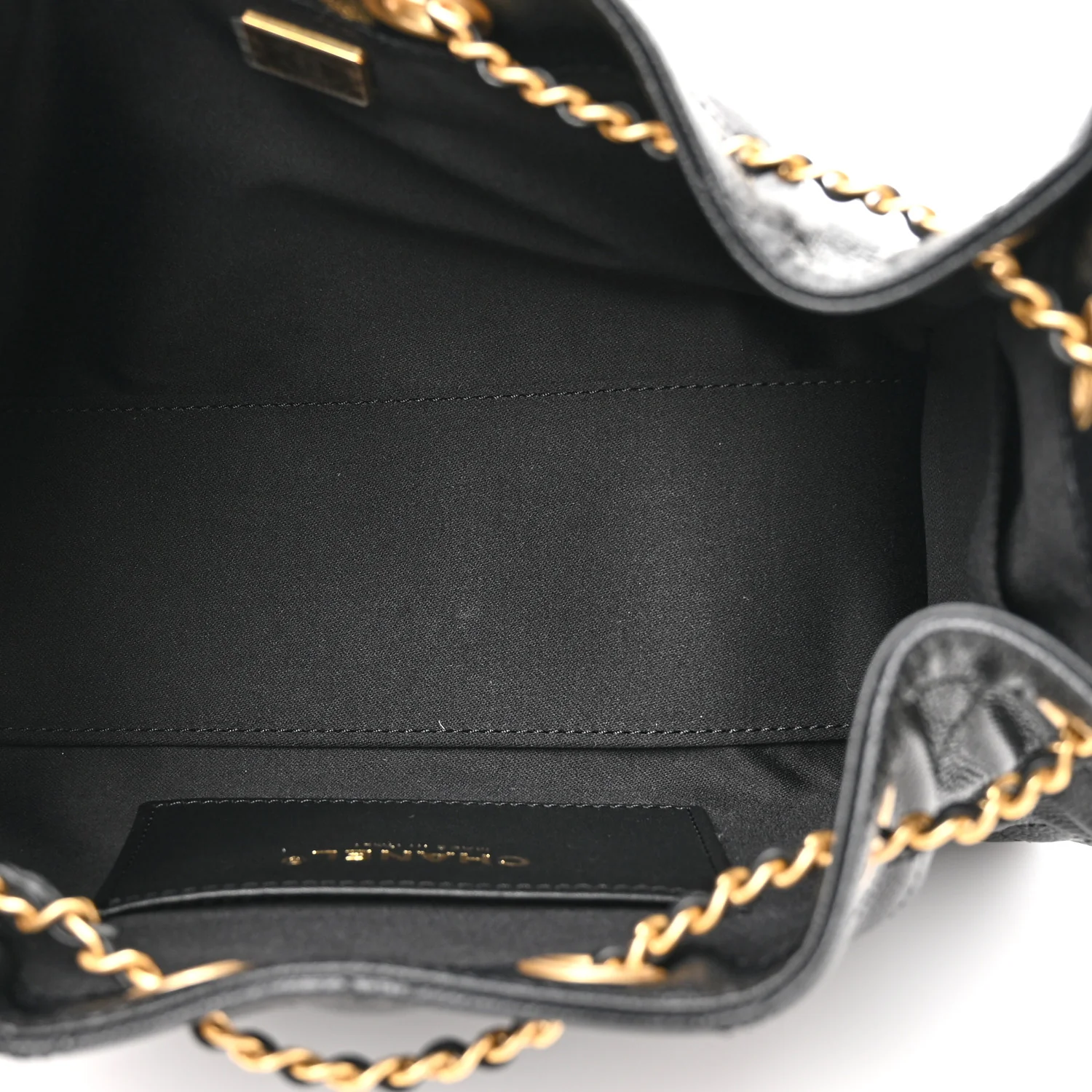 Caviar Quilted Mini Chanel 25 Handbag Black - Image 5