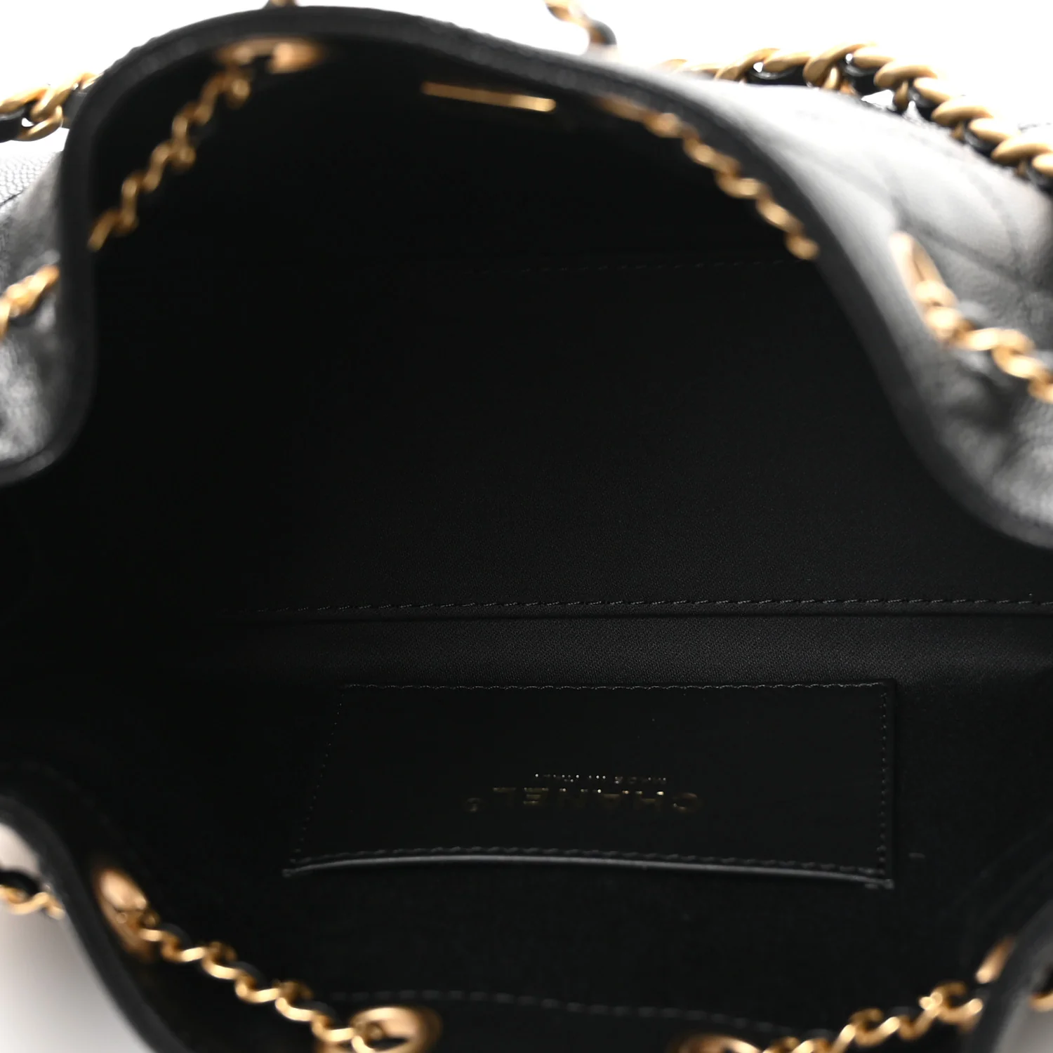 Caviar Quilted Mini Chanel 25 Handbag Black - Image 5