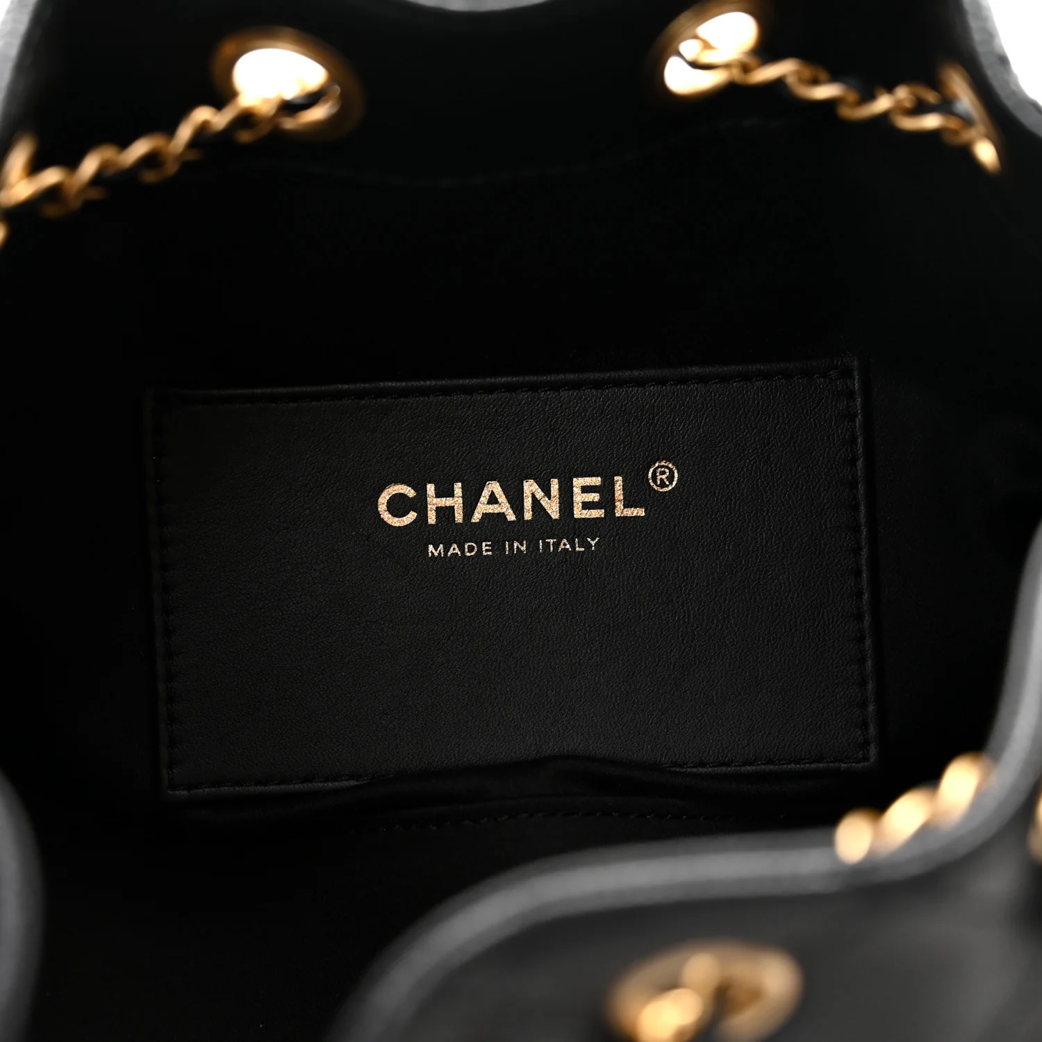 Caviar Quilted Mini Chanel 25 Handbag Black - Image 6