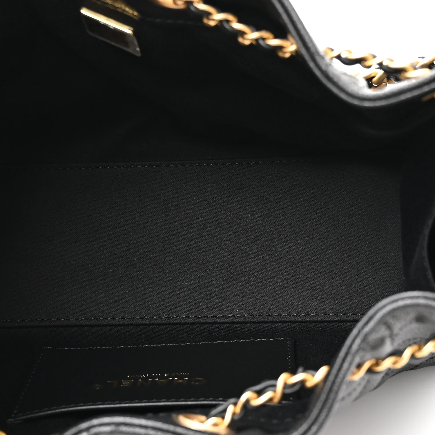 Caviar Quilted Mini Chanel 25 Handbag Black - Image 5