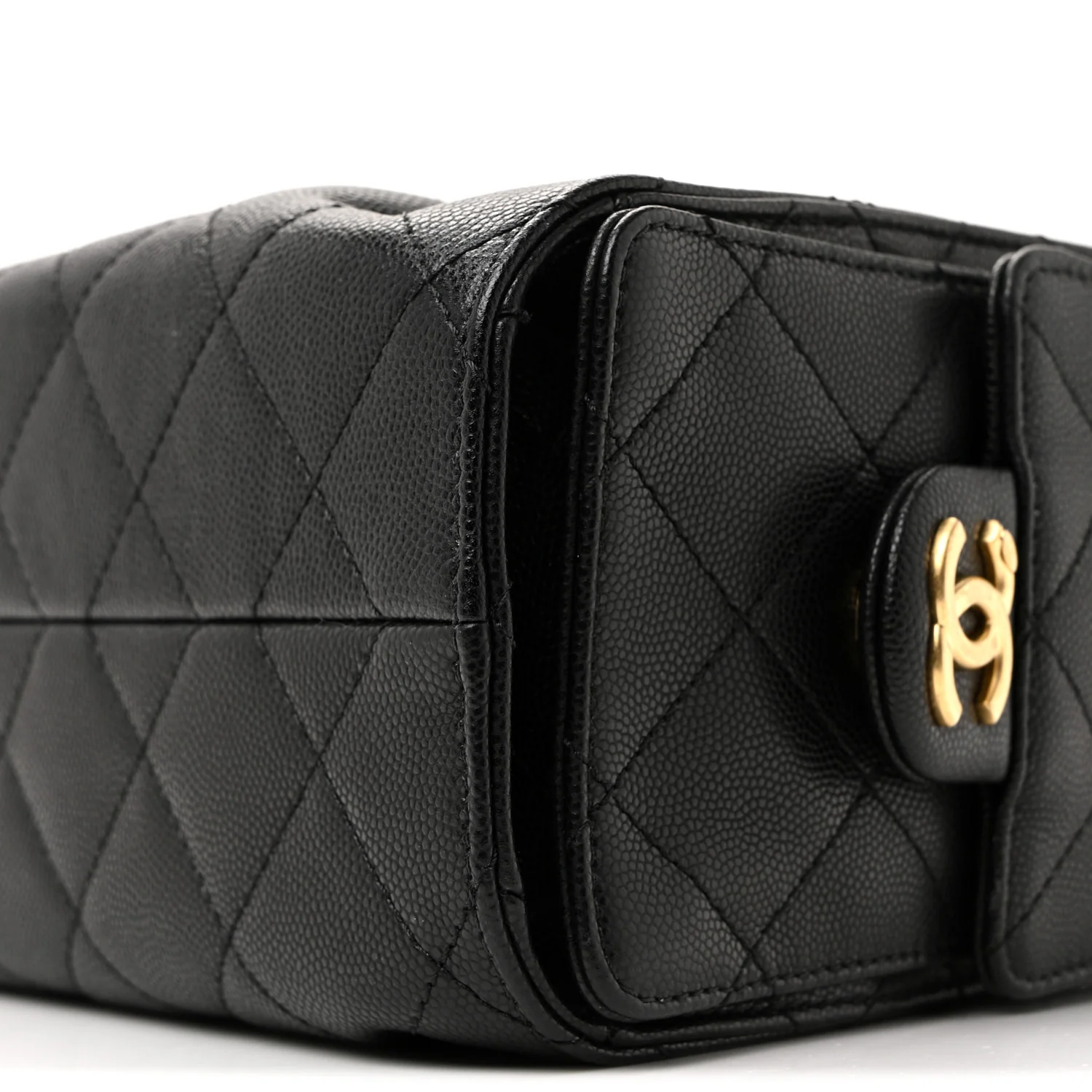 Caviar Quilted Mini Chanel 25 Handbag Black - Image 27