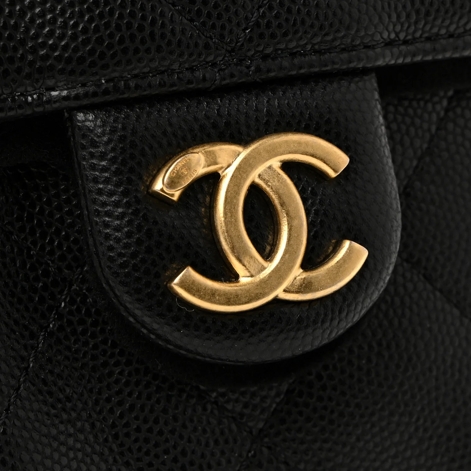 Caviar Quilted Mini Chanel 25 Handbag Black - Image 33