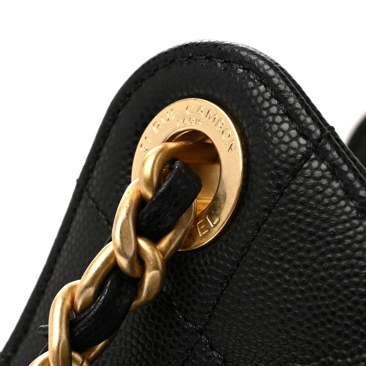 Caviar Quilted Mini Chanel 25 Handbag Black - Image 37