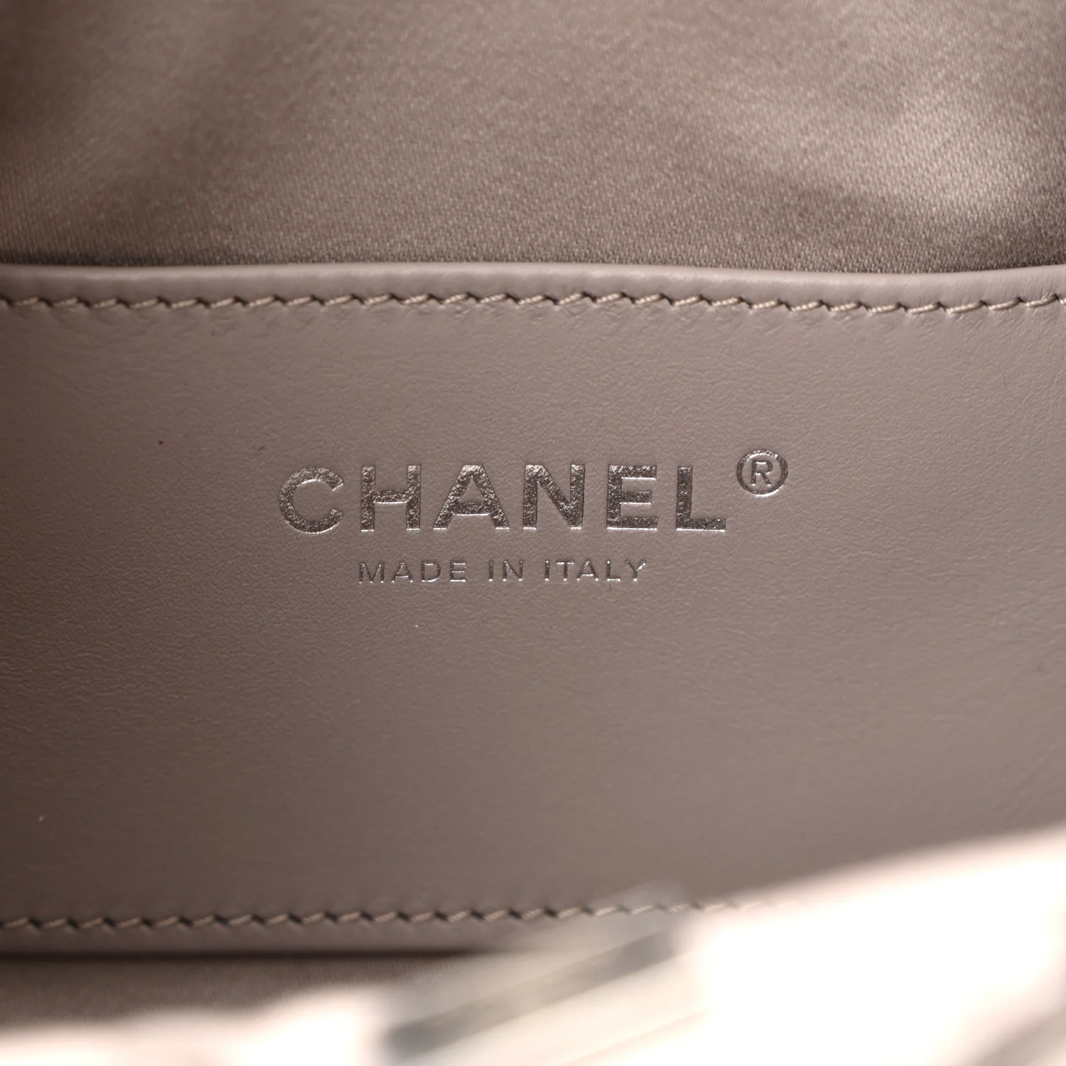 Caviar Quilted Mini Chanel 25 Handbag Dark Grey - Image 6
