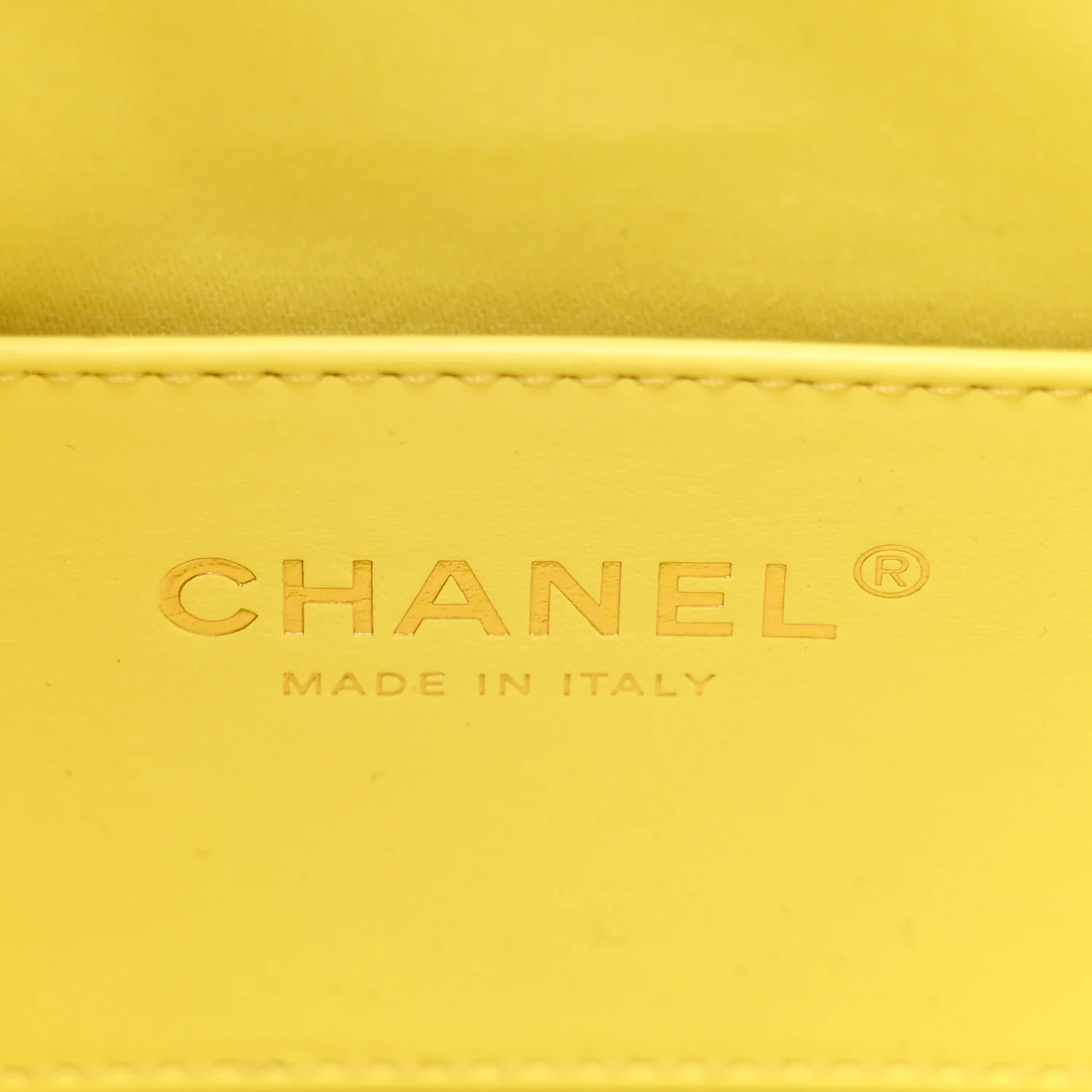 Caviar Quilted Mini Chanel 25 Handbag Light Yellow - Image 6