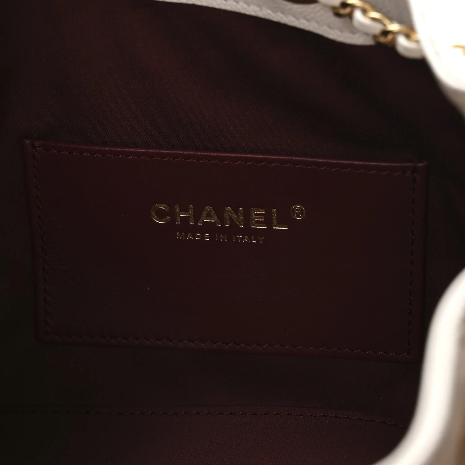 Caviar Quilted Mini Chanel 25 Handbag White - Image 10