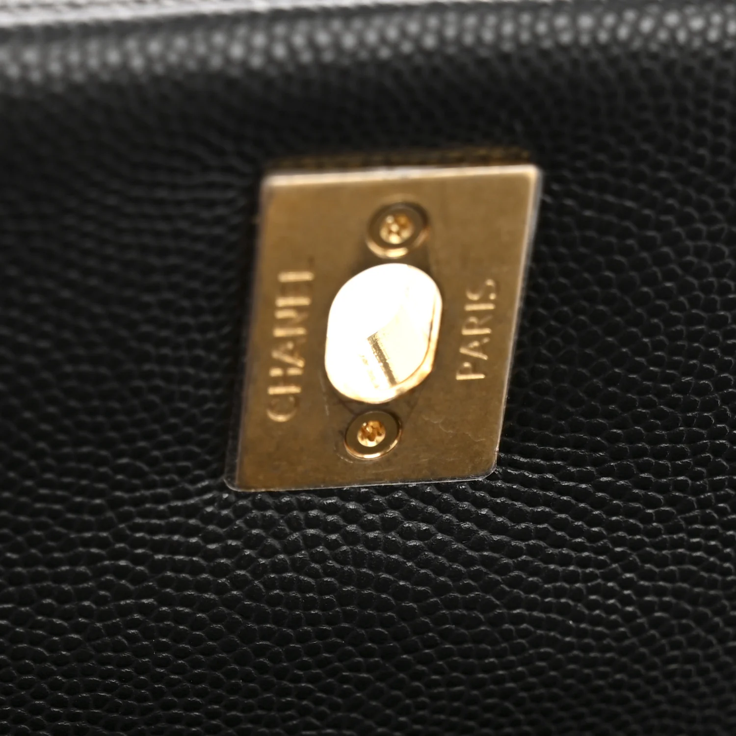 Caviar Quilted Mini Coco Handle Flap Black - Image 11