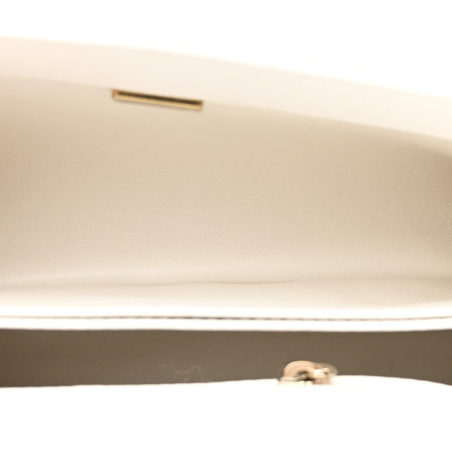 Caviar Quilted Mini Coco Handle Flap White - Image 5