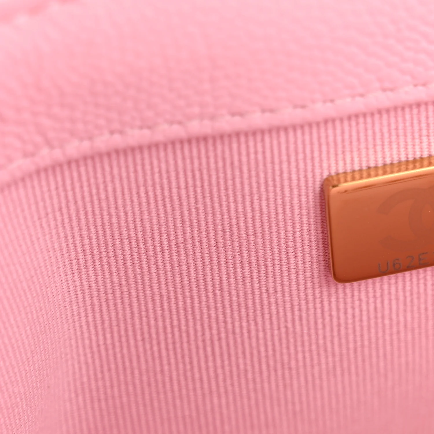 Caviar Quilted Mini Flap Light Pink - Image 7