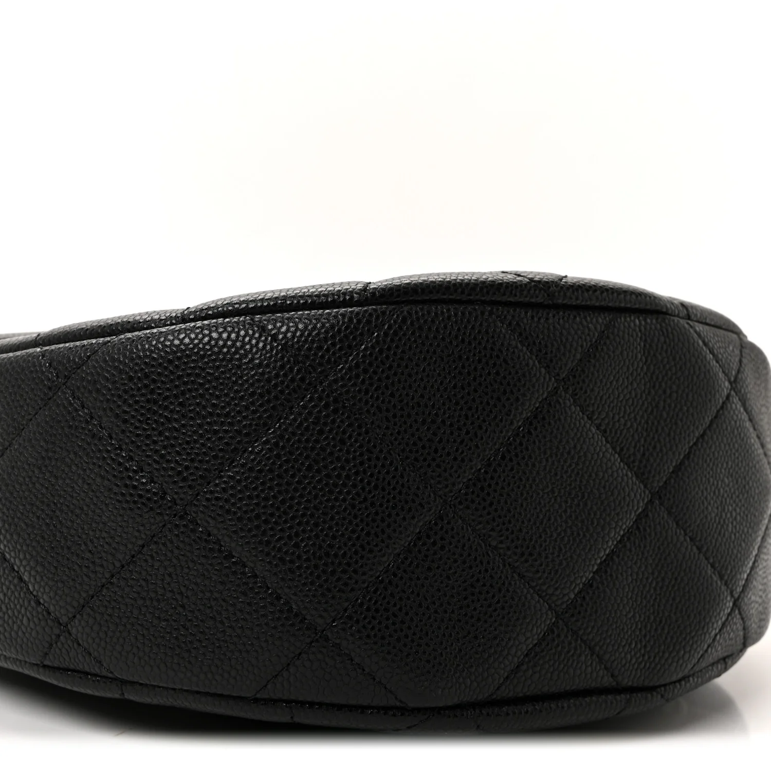 Caviar Quilted Mini Messenger Flap Black - Image 9