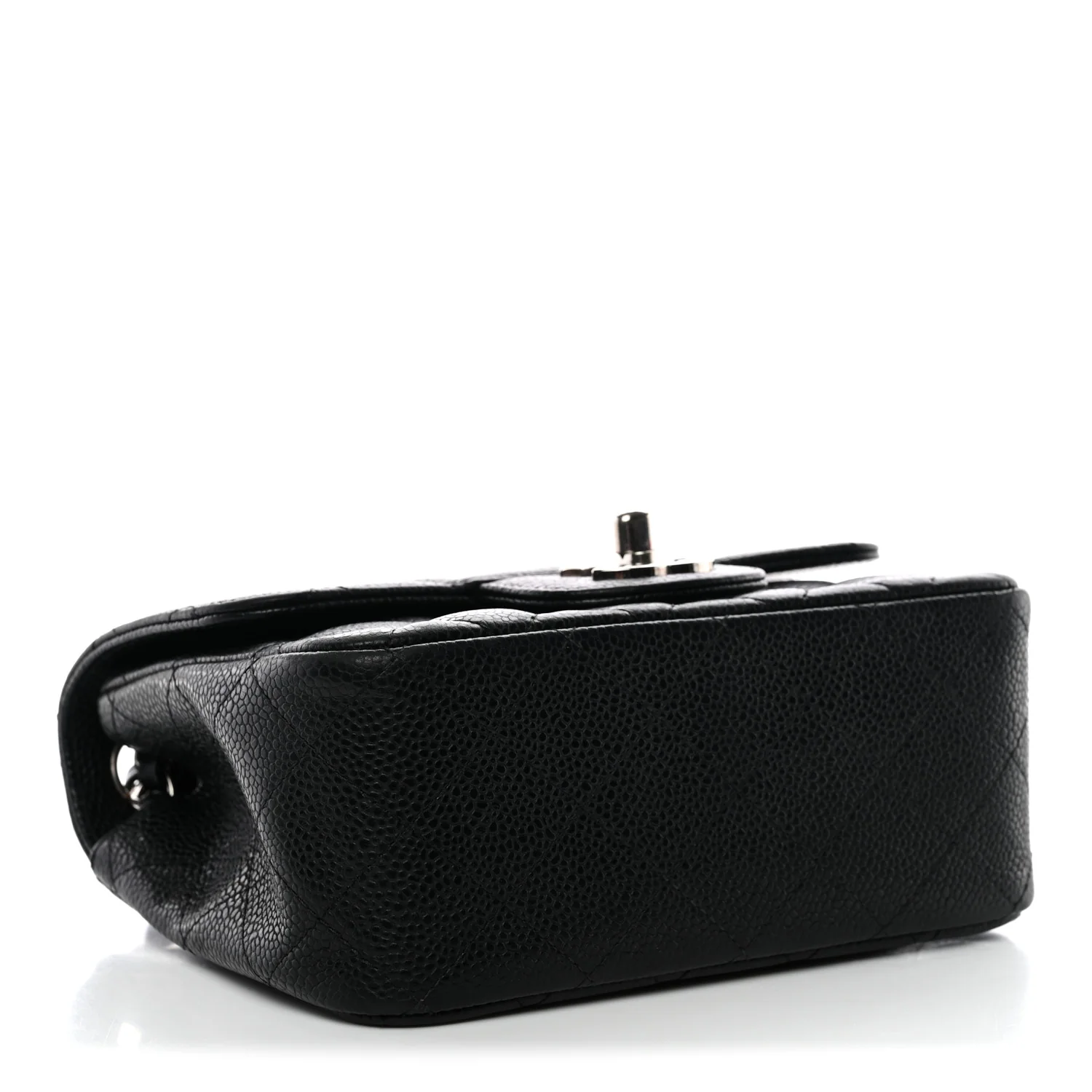 Caviar Quilted Mini Square Flap Black - Image 4