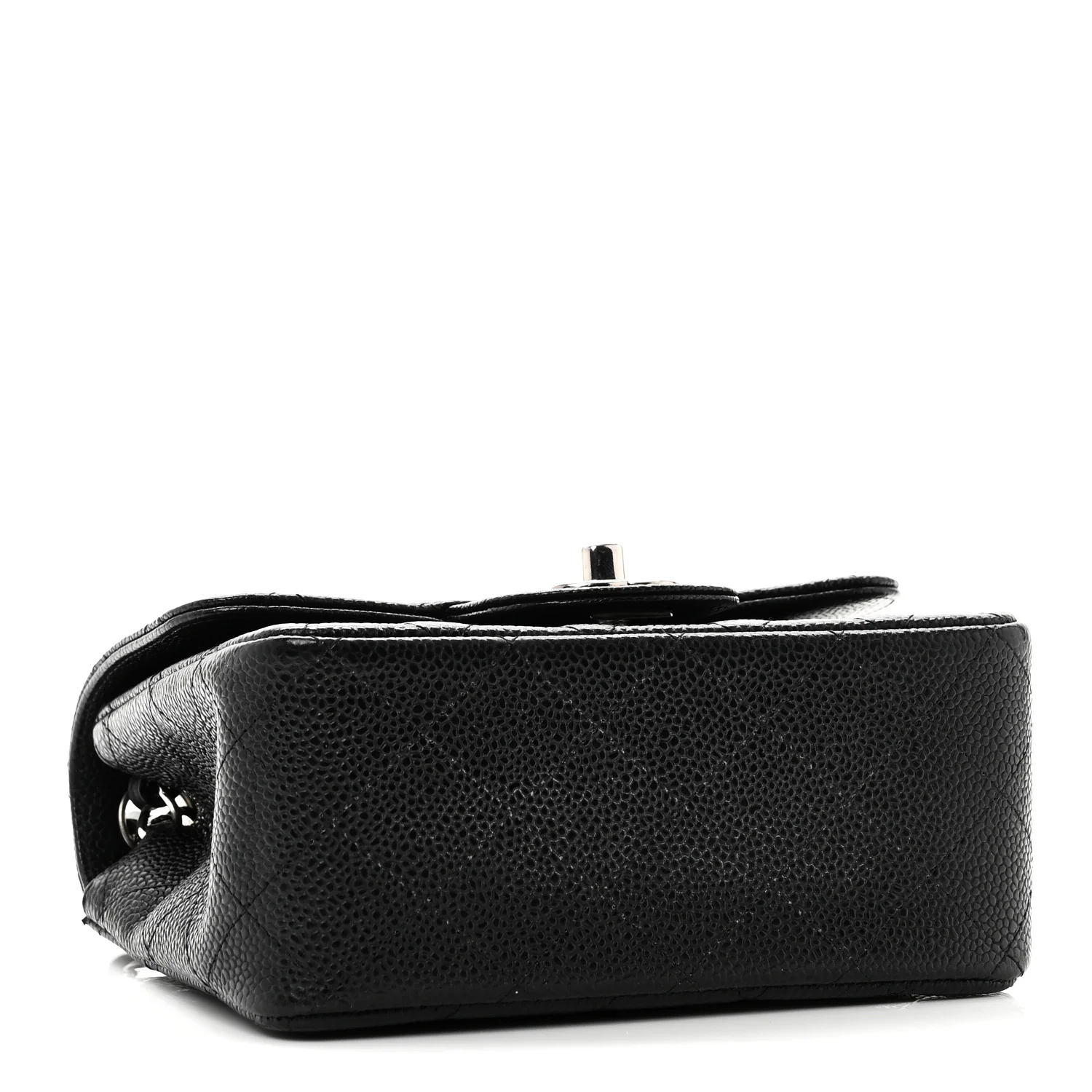 Caviar Quilted Mini Square Flap Black - Image 4
