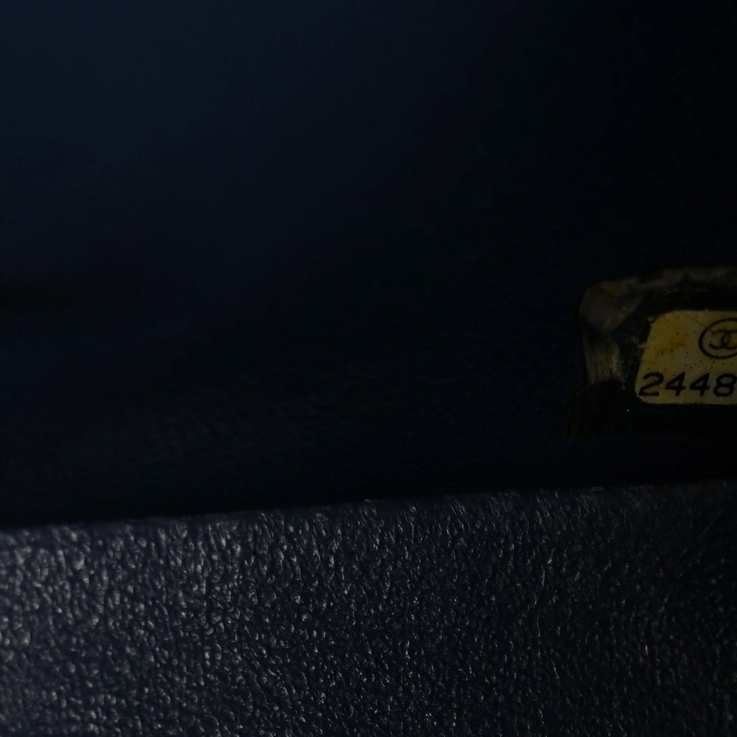 Caviar Quilted Mini Square Flap Navy - Image 7