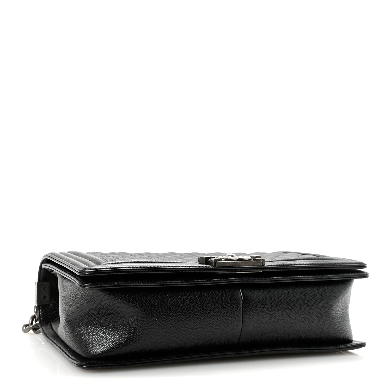 Caviar Quilted New Medium Boy Flap Black - Image 4