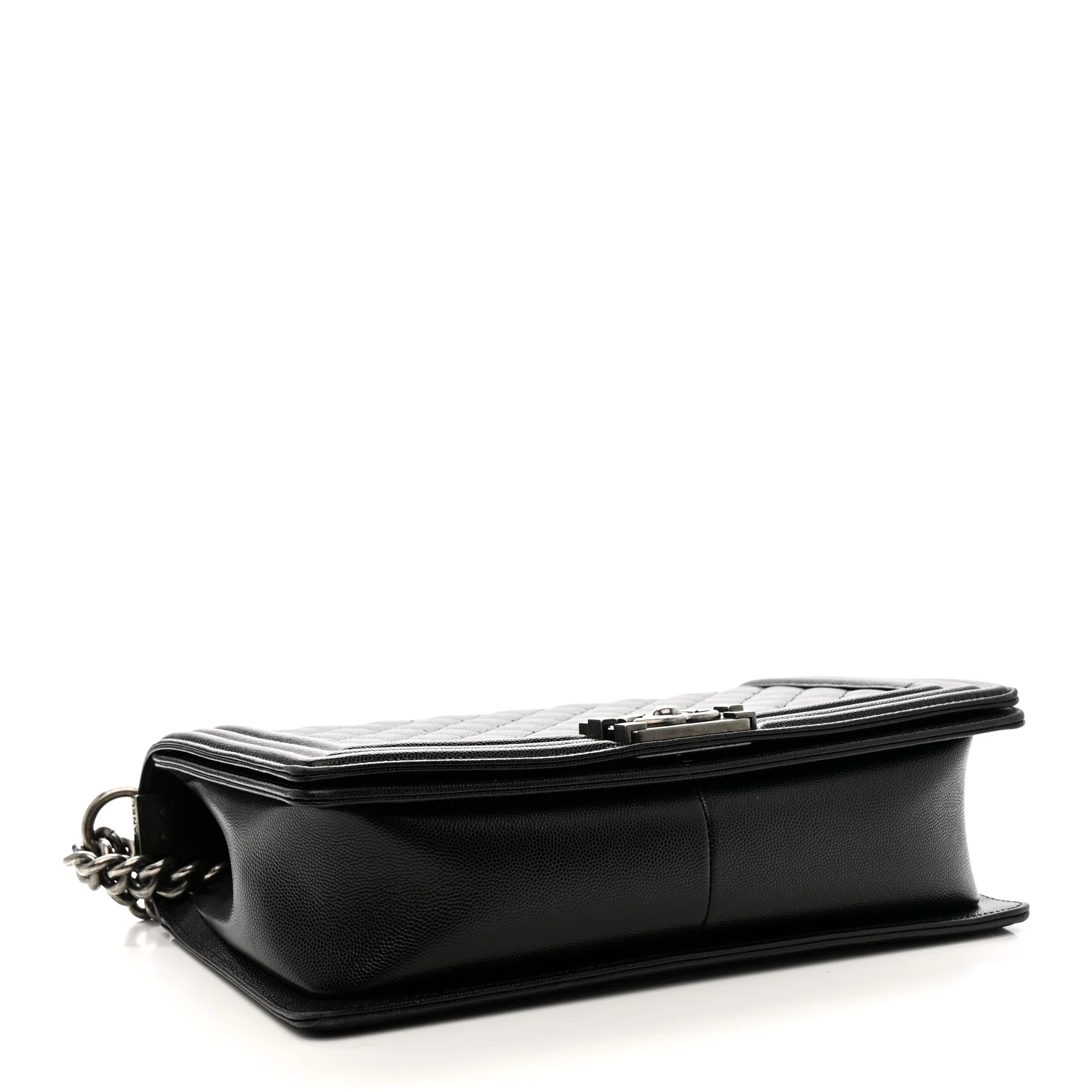 Caviar Quilted New Medium Boy Flap Black - Image 4